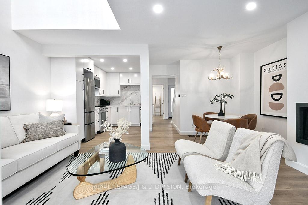 Living Room looking to Kitchen