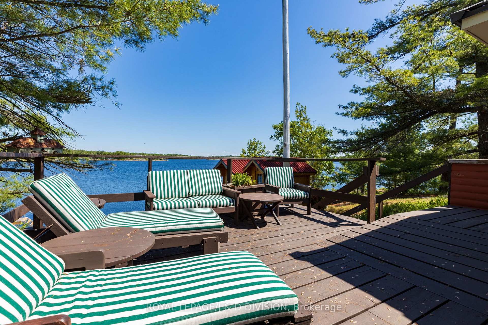 Front Deck looking to water