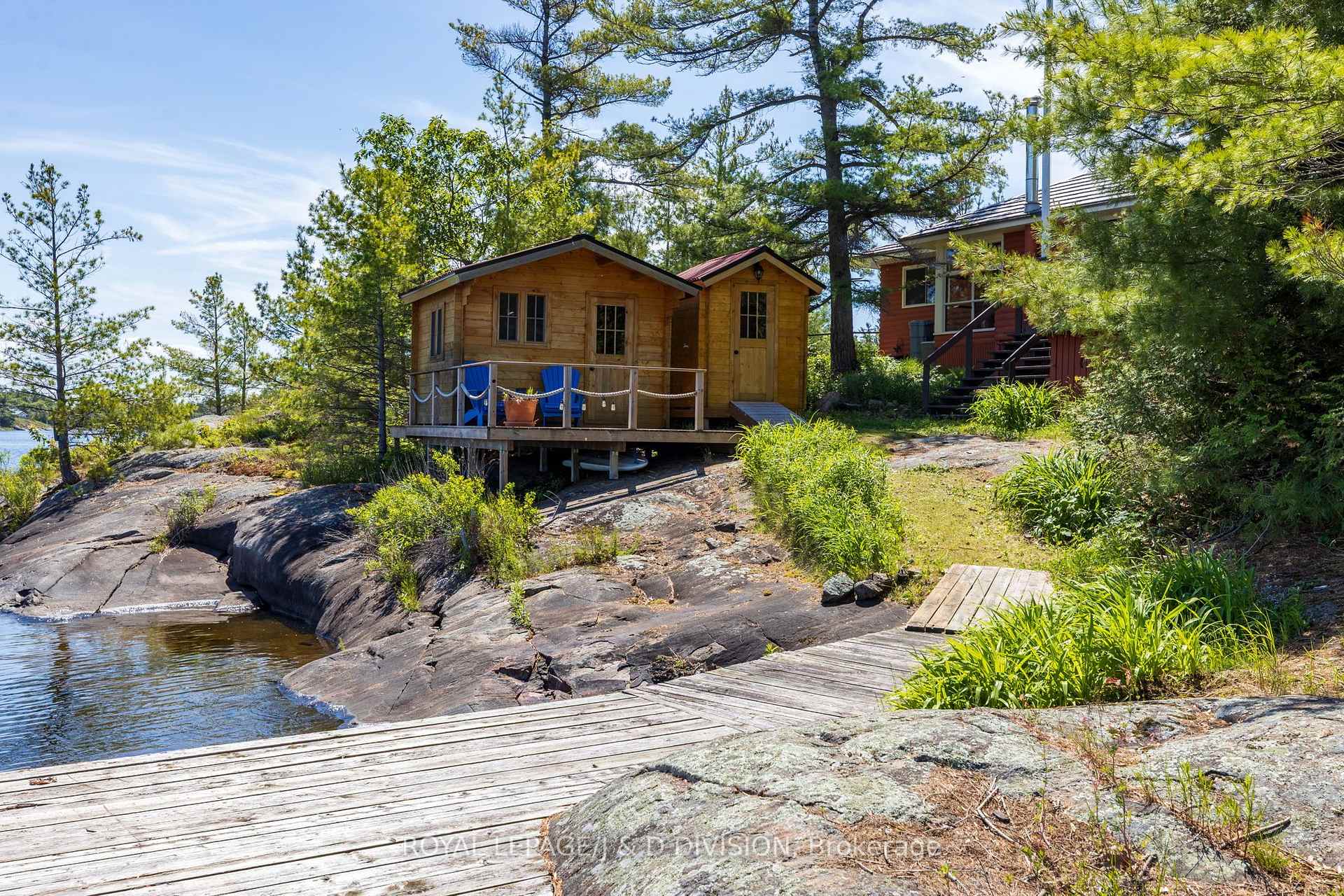 Pine Bunkie and Powder Room