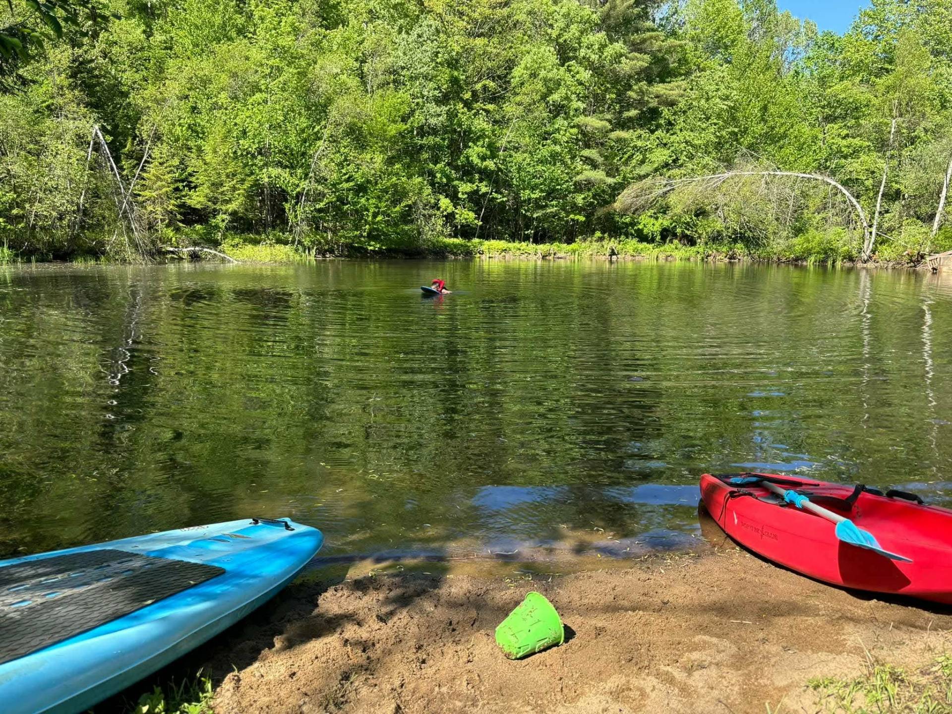 Lac pour la baignade