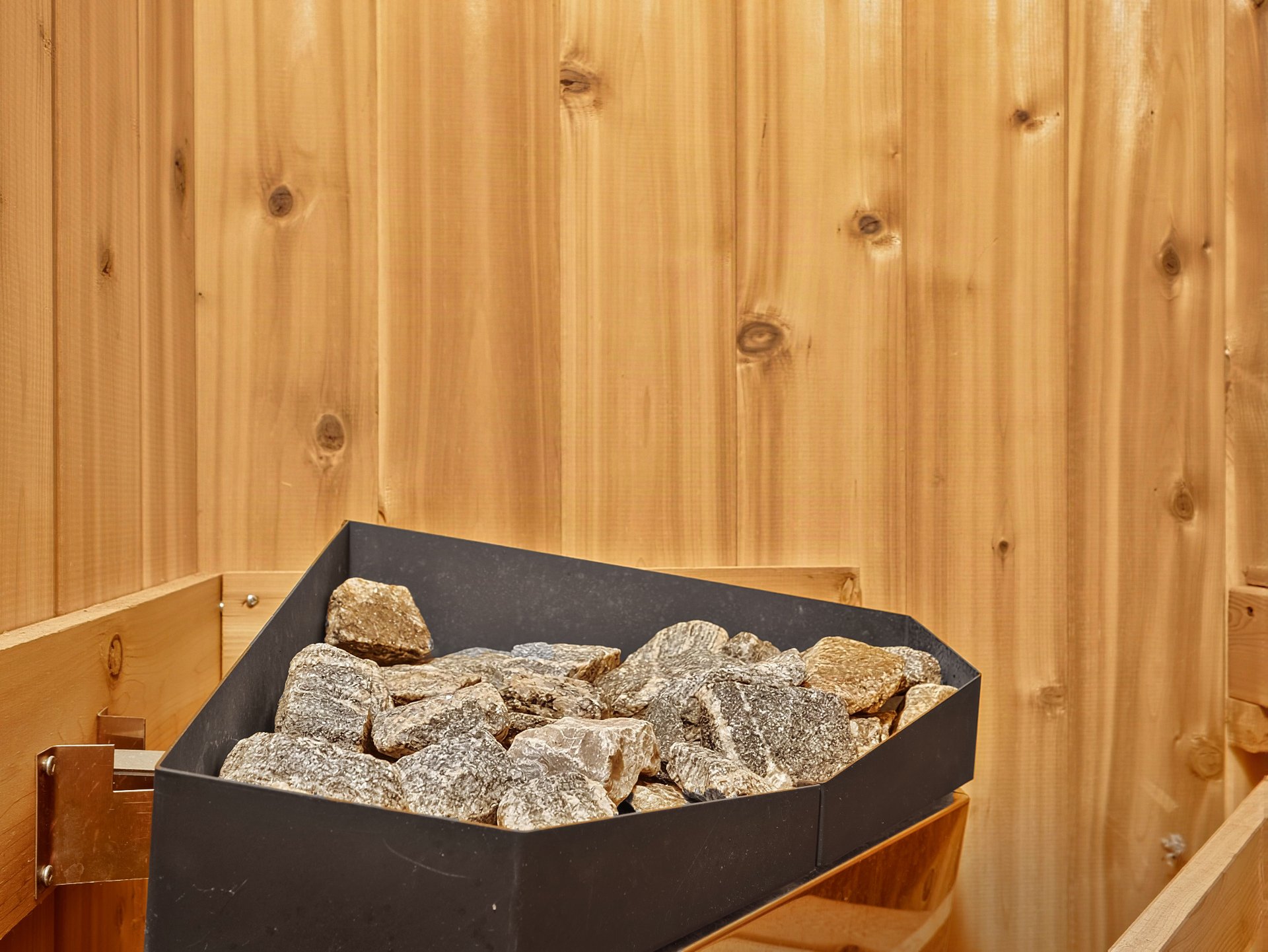 Sauna au sous-sol