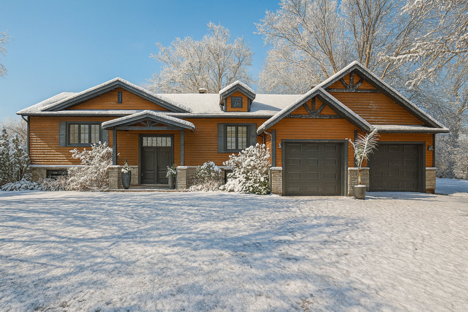 Maison de type plain pied au bord du Richelieu