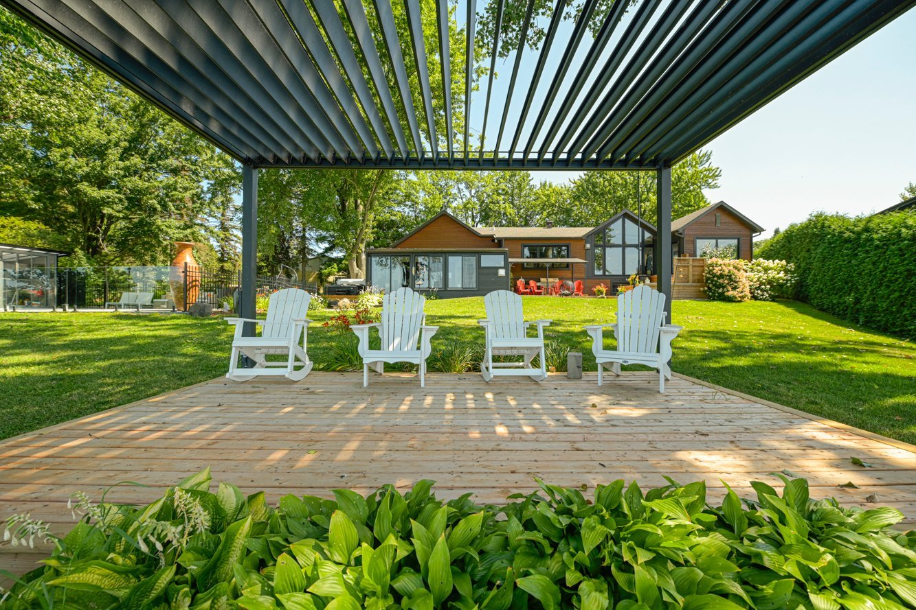 Espace pergola pour relaxer