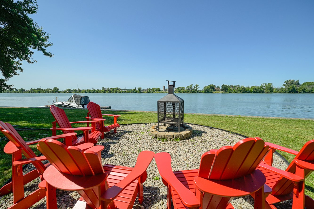 Coin feu pour soirées conviviales