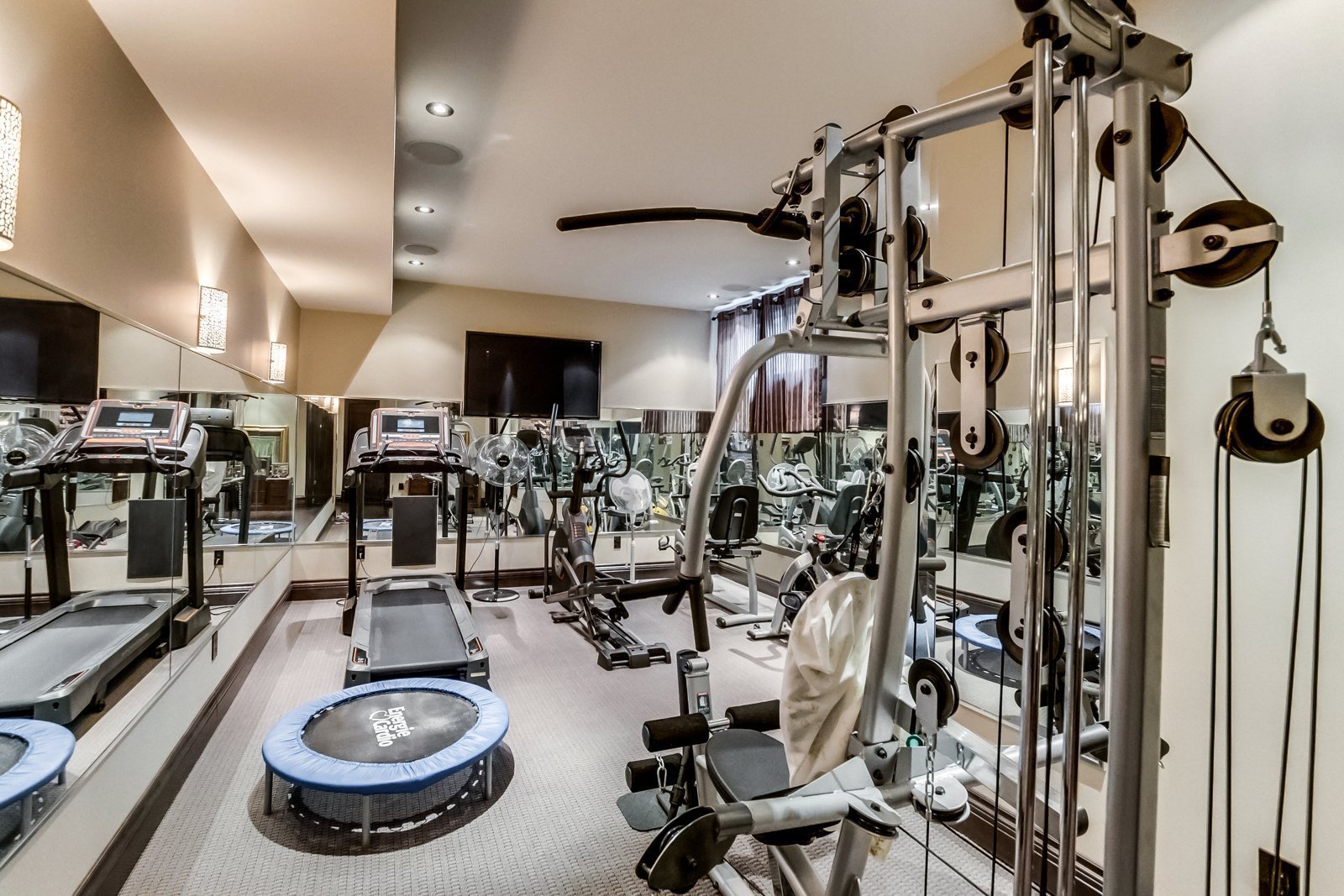 Salle d'exercice