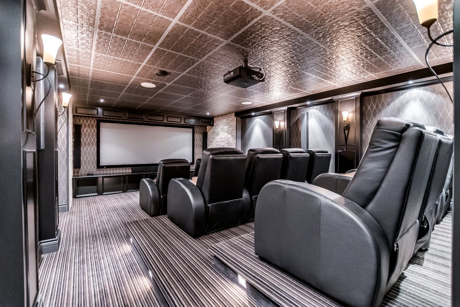 Salle de cinéma pour 16 personnes
