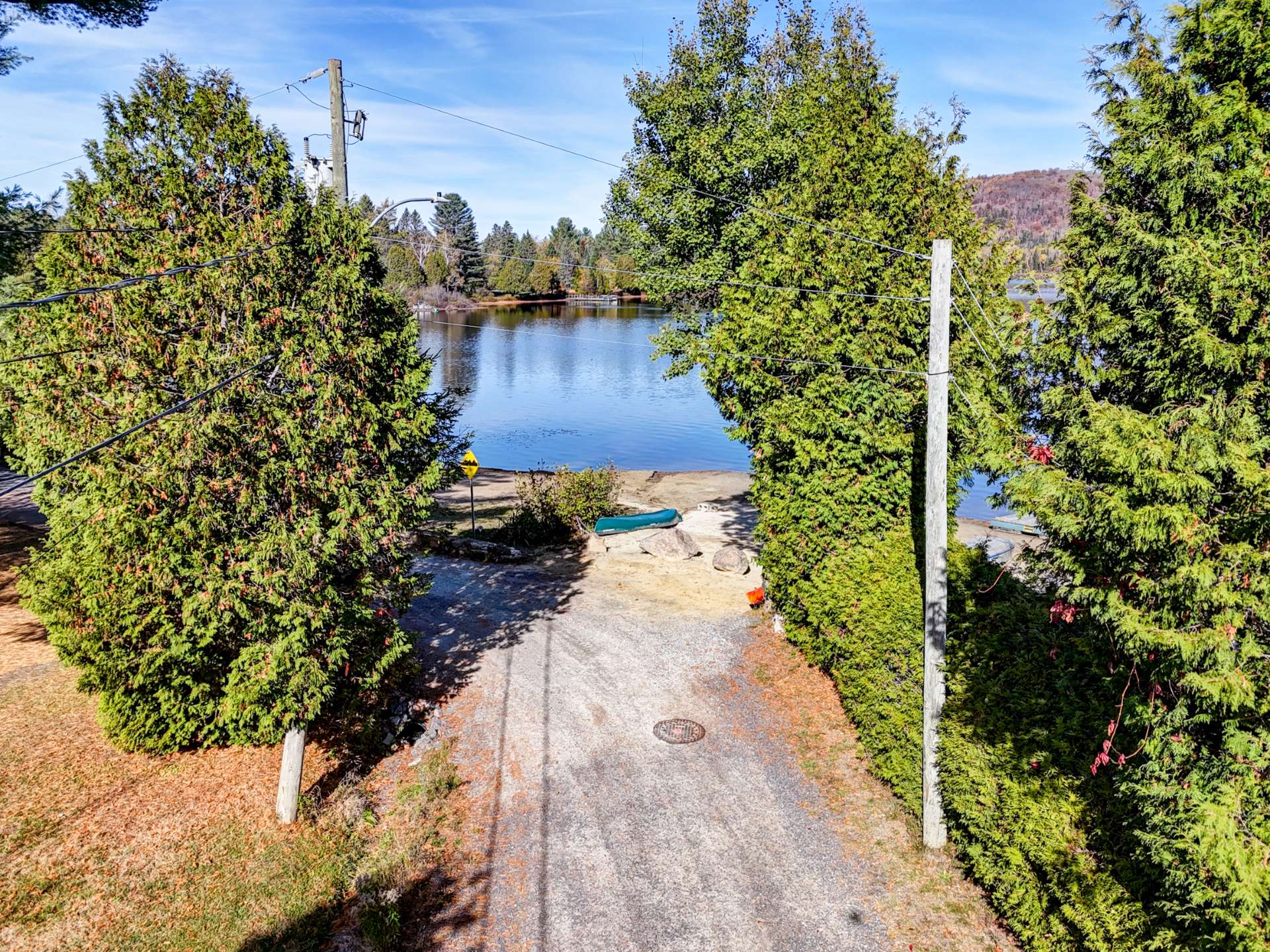 Access to a body of water