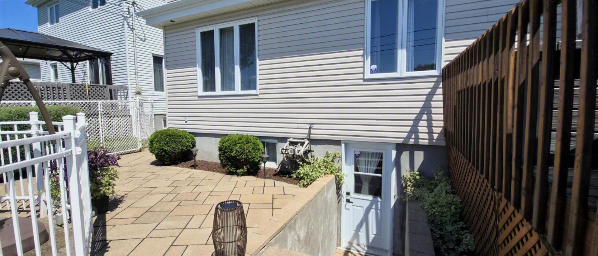 Exterior entrance