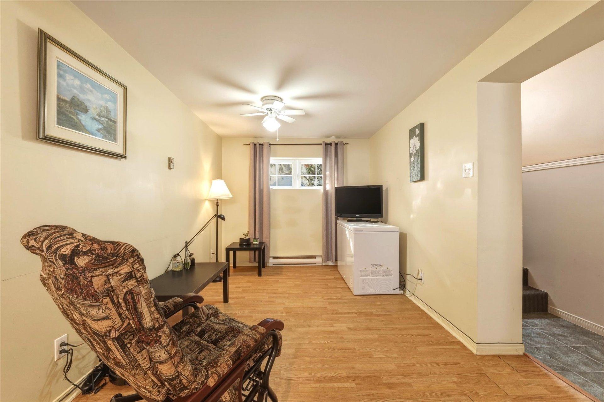 Espace salon du logement