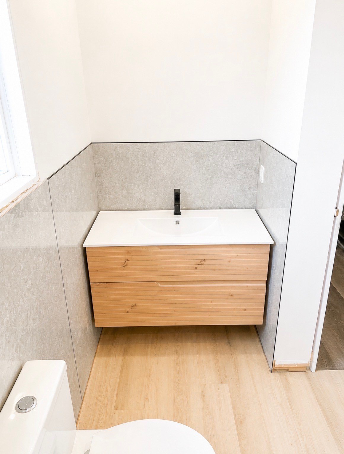 Salle de bain à l'étage
