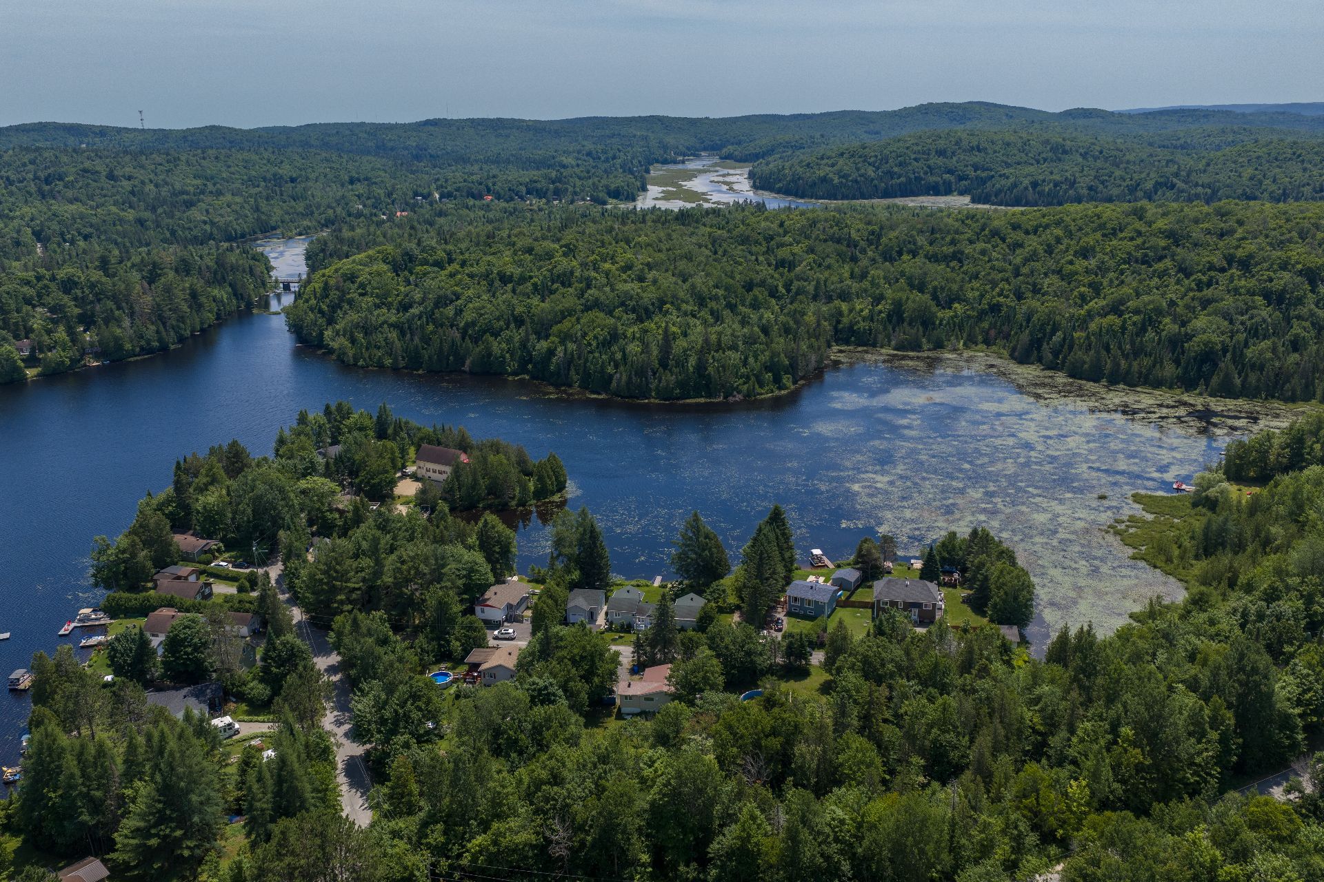 Vue sur l'eau