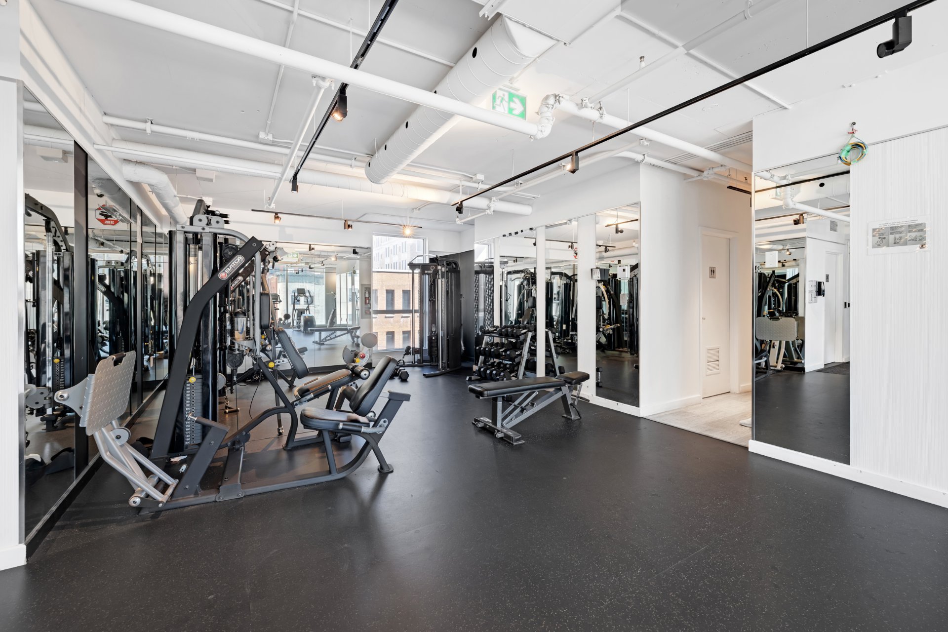 Salle d'exercice