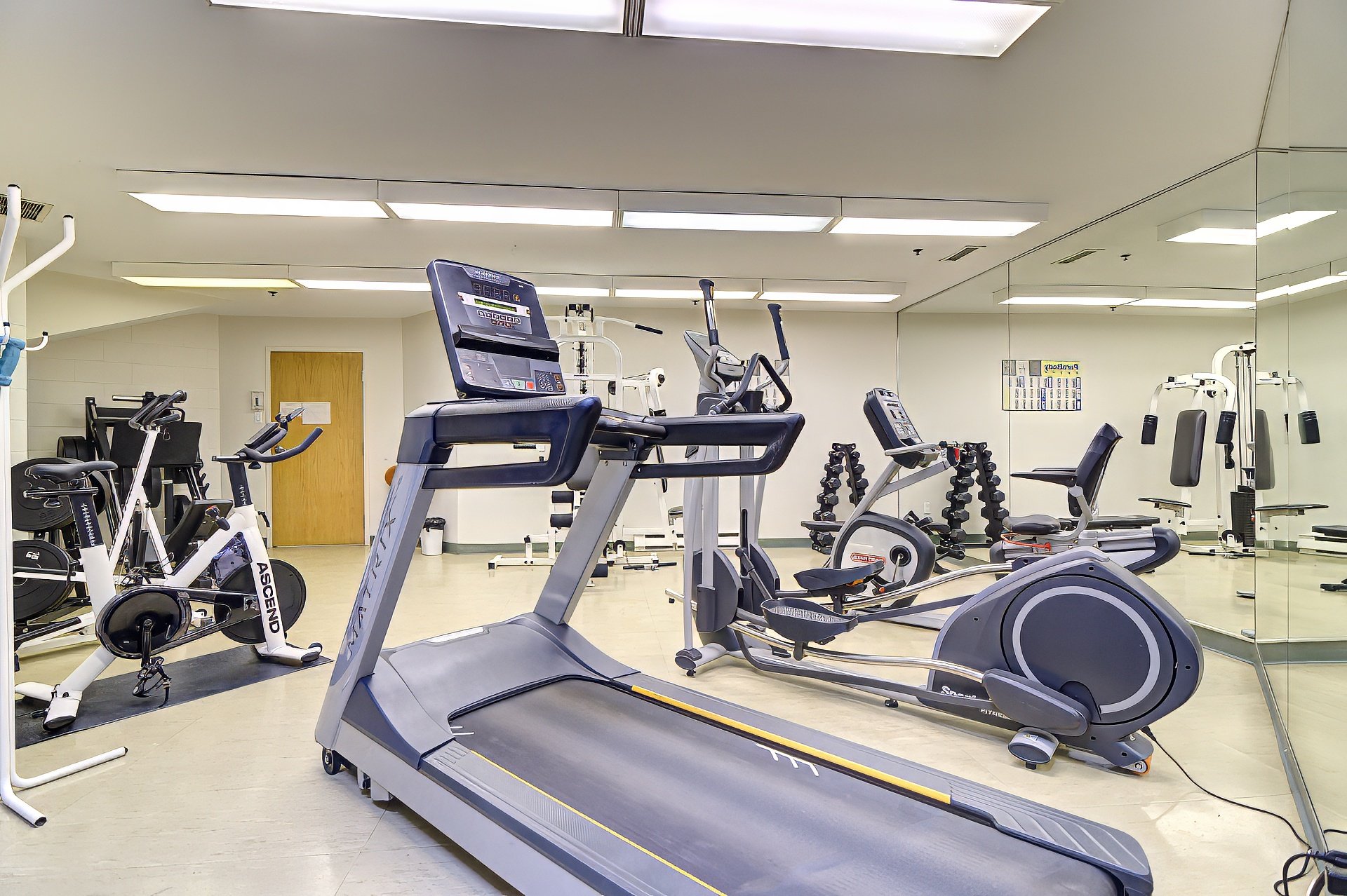 Salle d'exercice