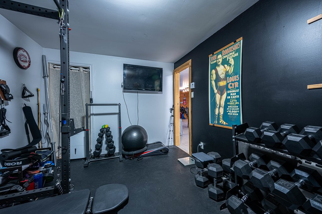 Salle d'exercice