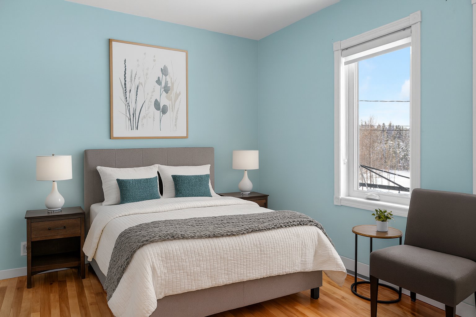 Photo meublée avec la IA