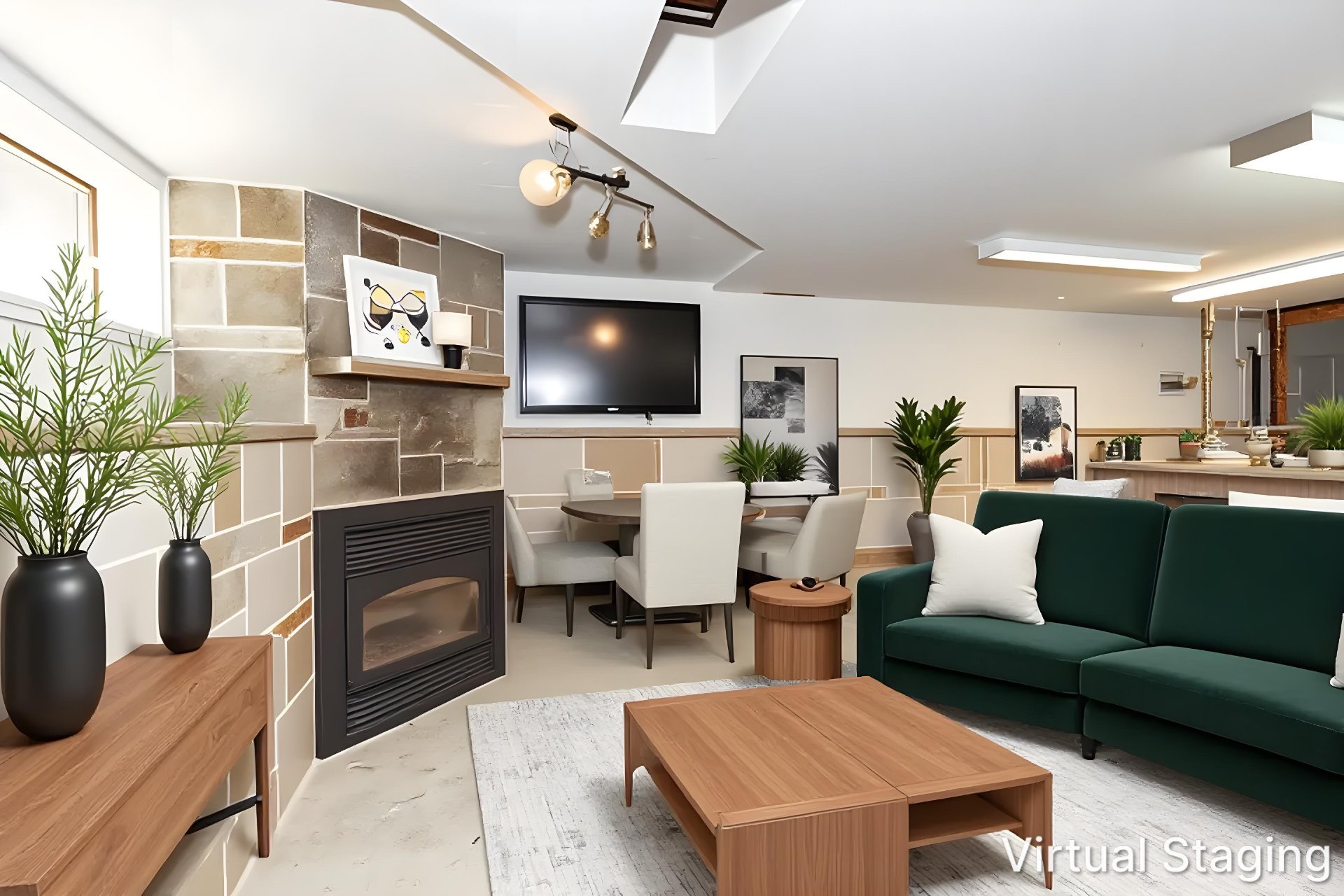 Virtual staging