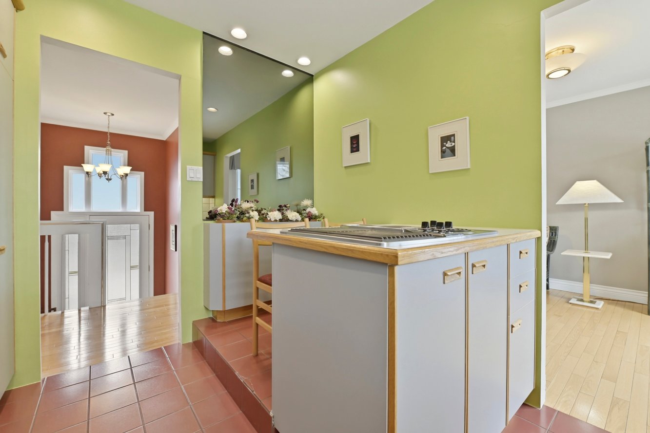 Îlot avec places assises