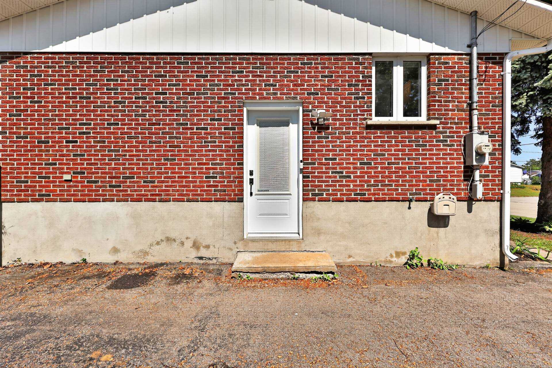 Exterior entrance