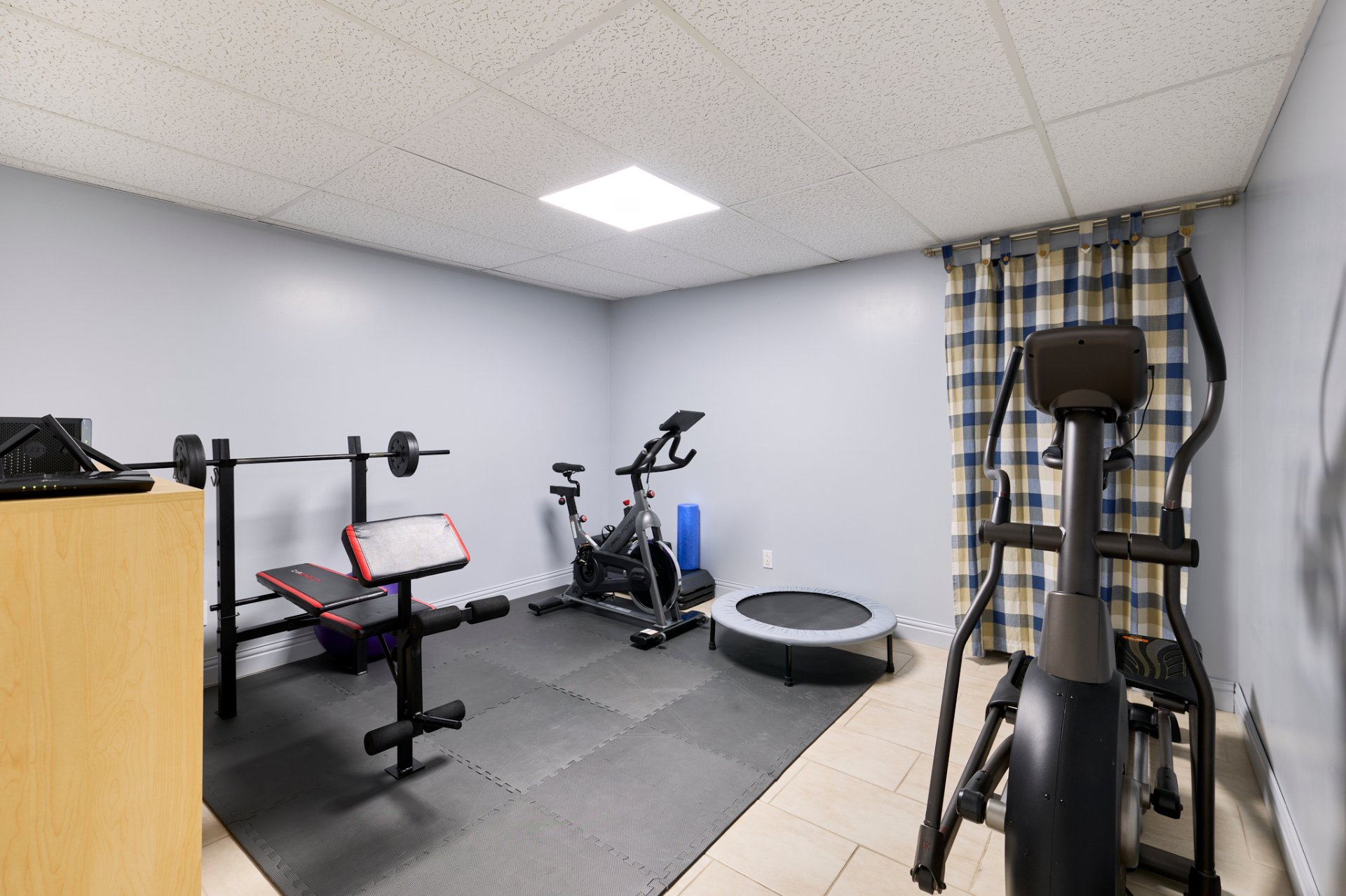 Salle d'entrainement