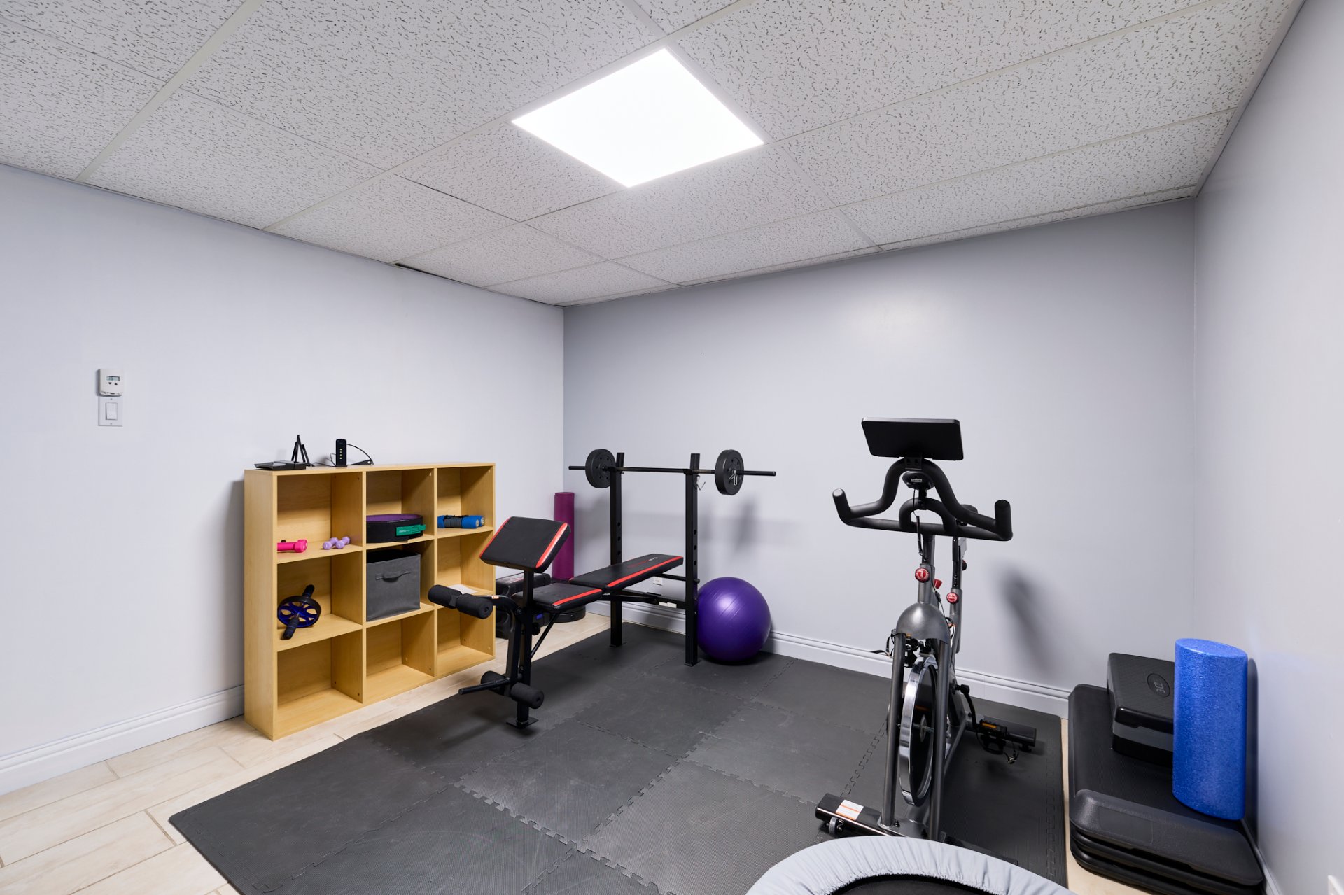 Salle d'entrainement