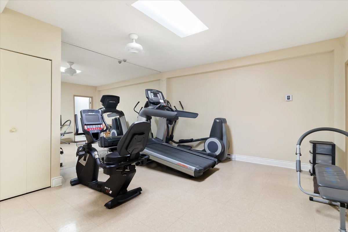 Salle d'exercice