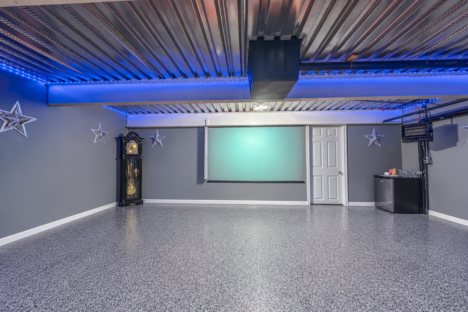 Salle sous le garage