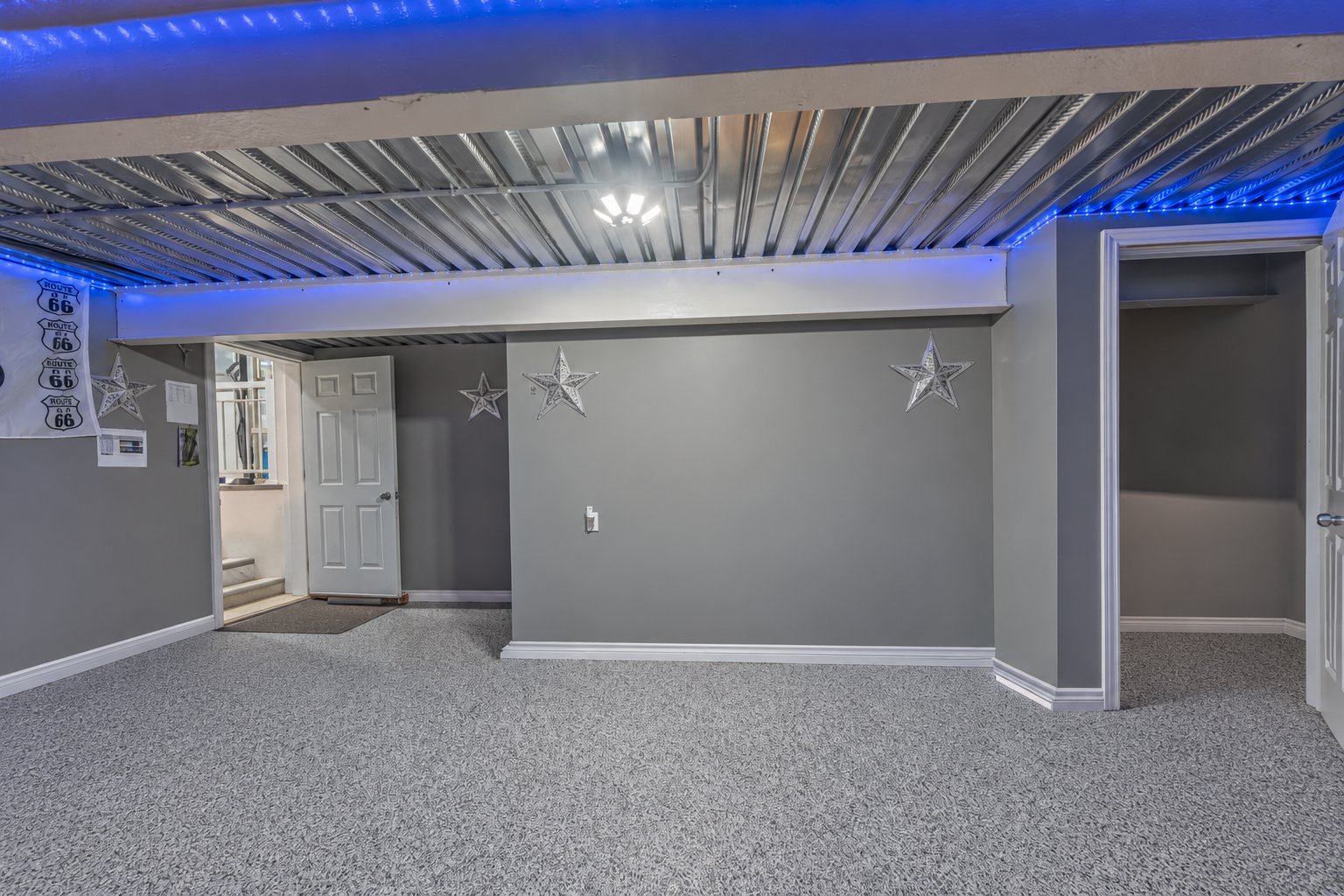 Salle sous le garage