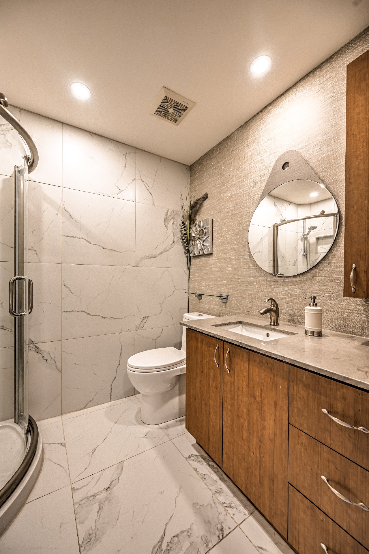 Salle de bain rénovée en 2018