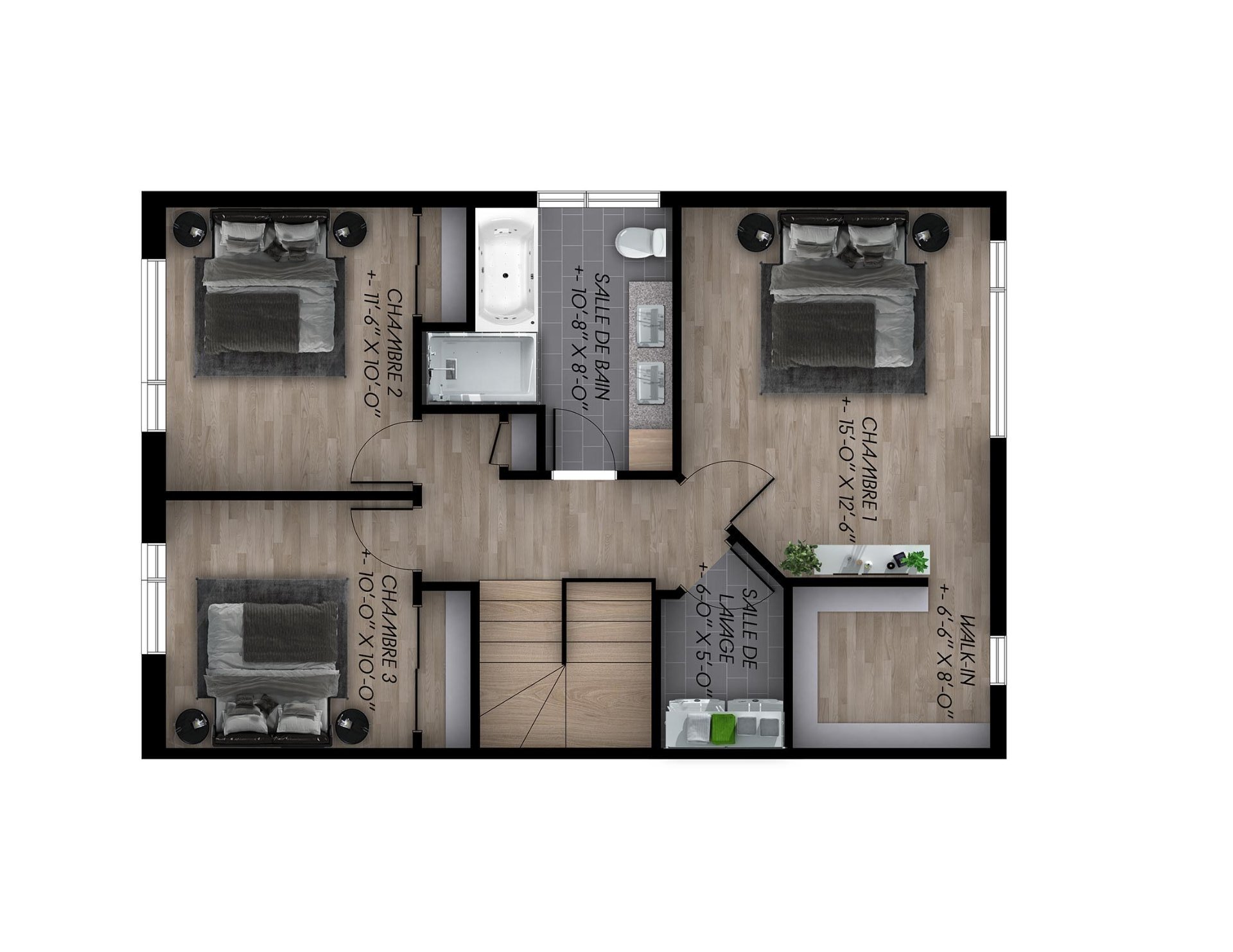 Second floor, option 2