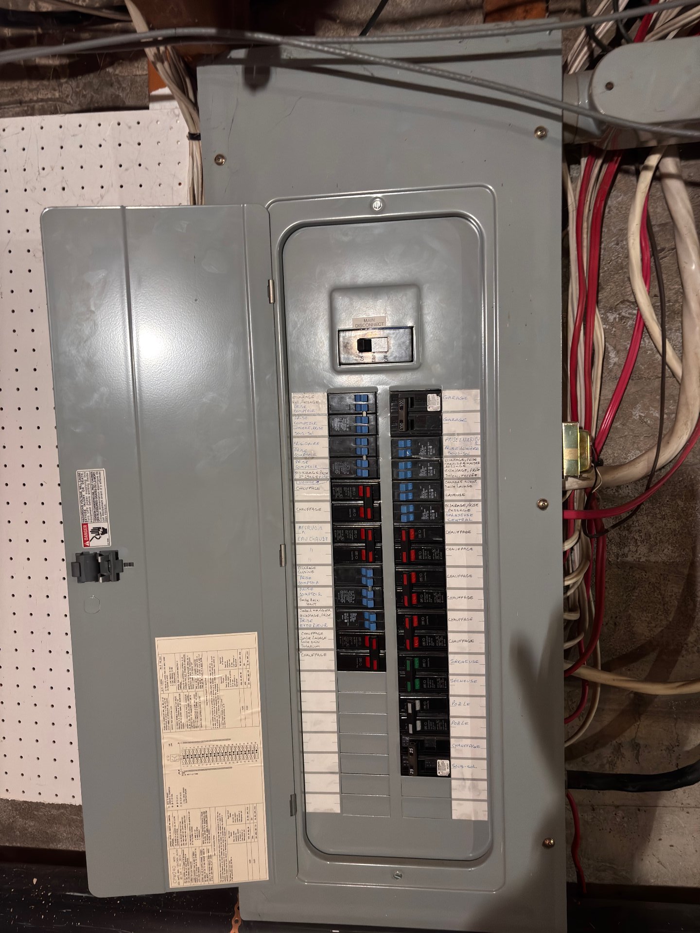 Panneaux électrique app 339