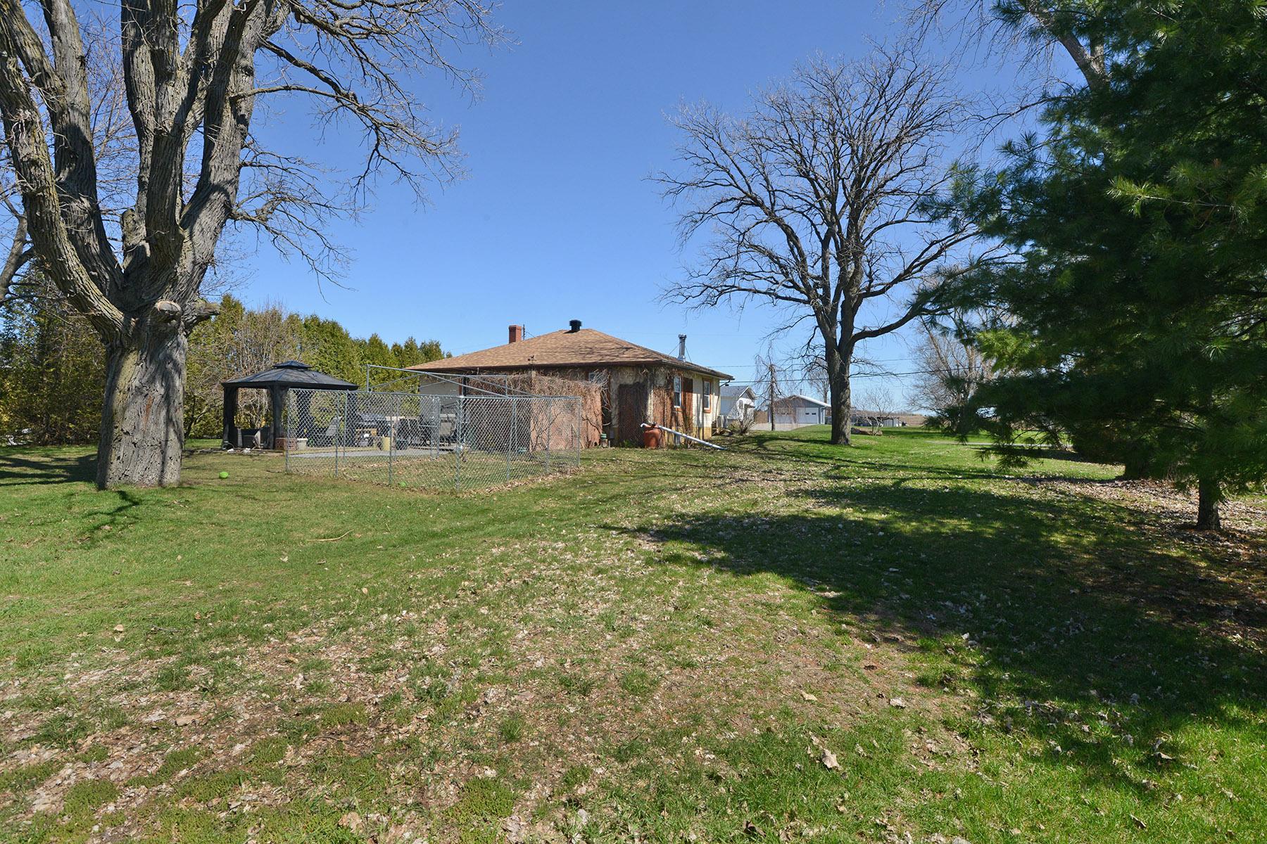 Back facade