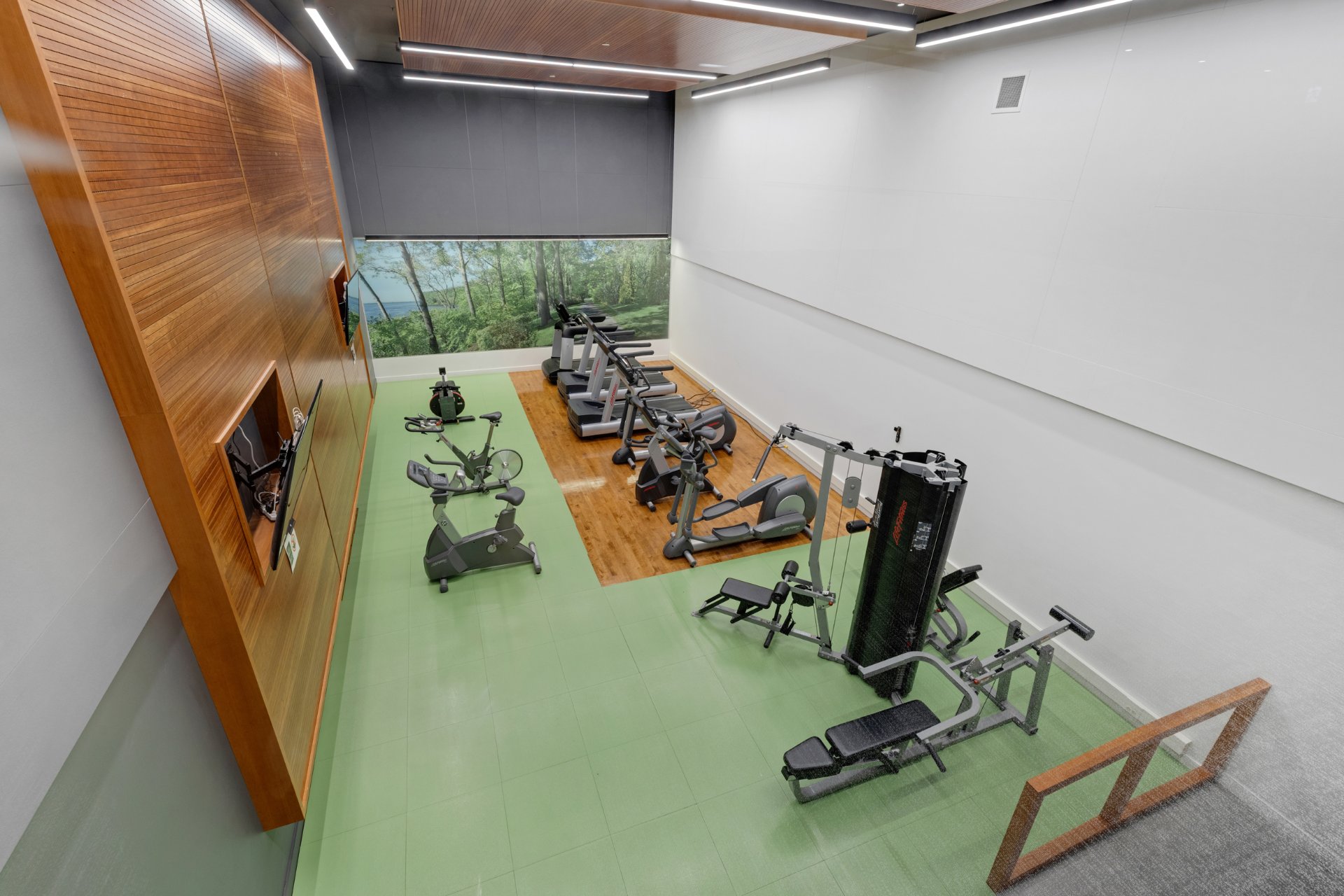Salle d'exercice