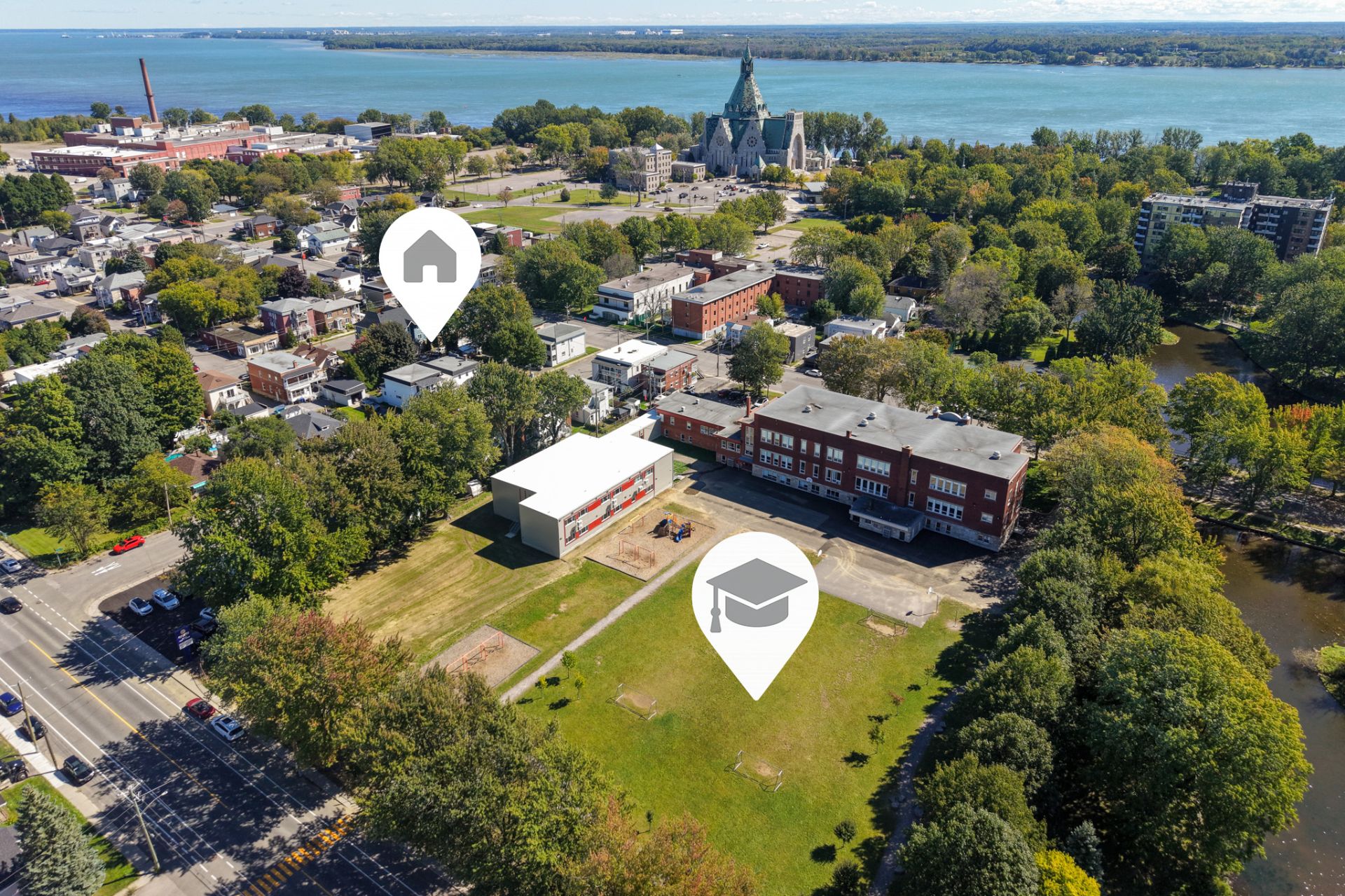 Aerial photo