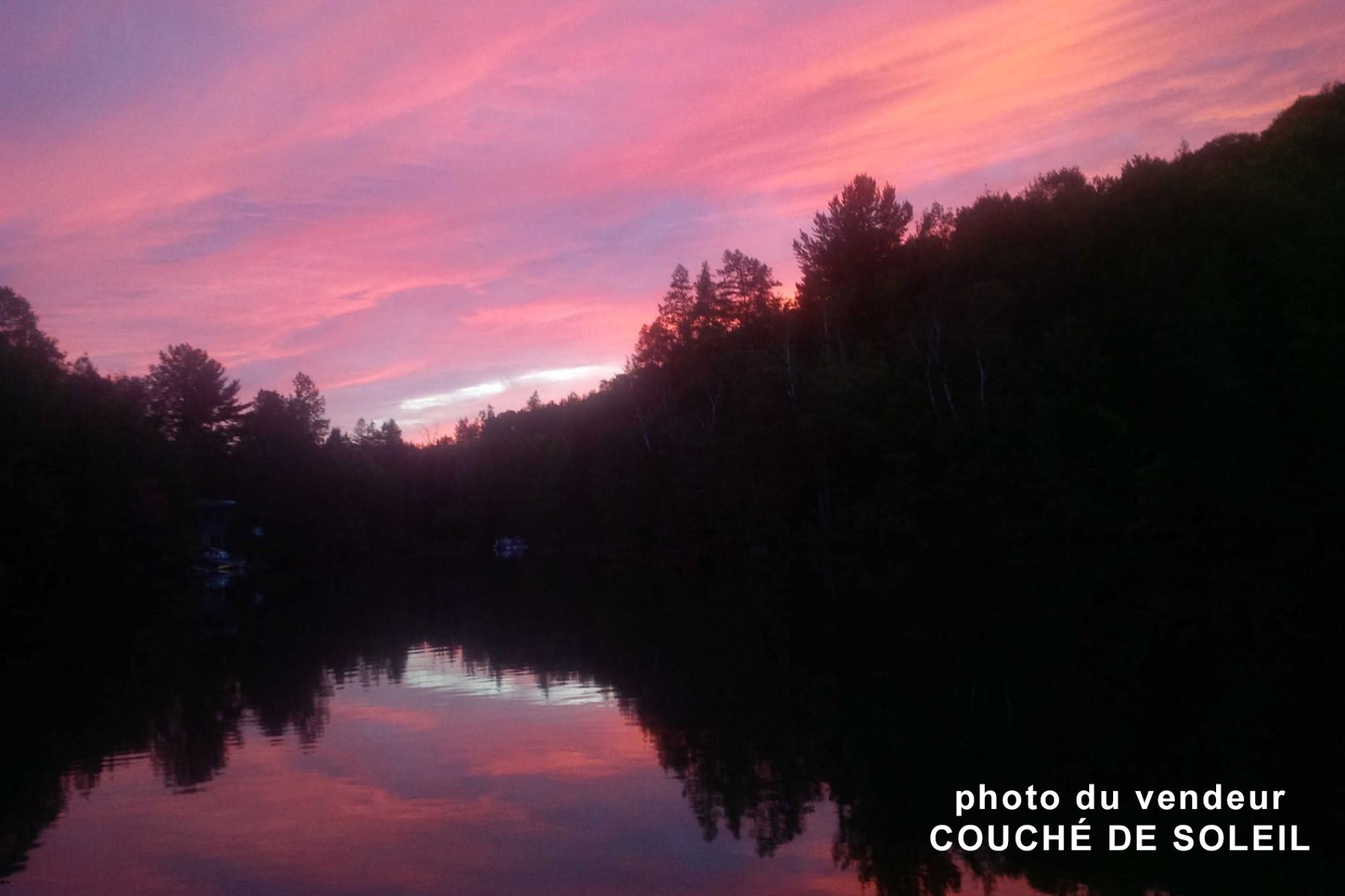 Couché de soleil - Photo du vendeur