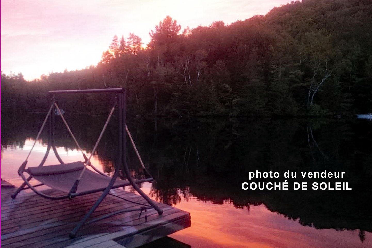 Couché de soleil - Photo du vendeur
