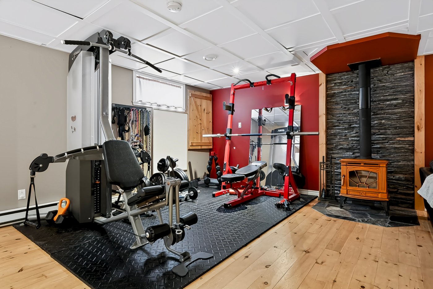 Salle d'exercice