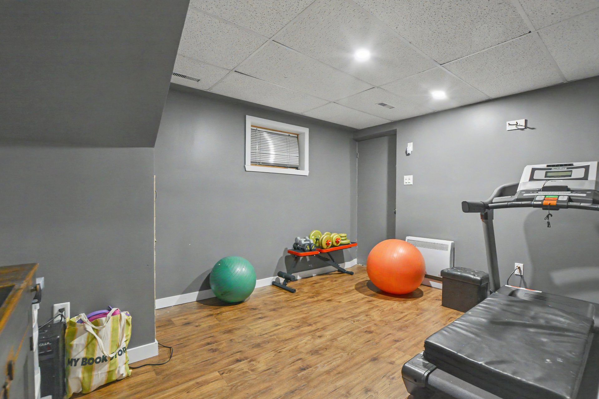 Salle d'exercice