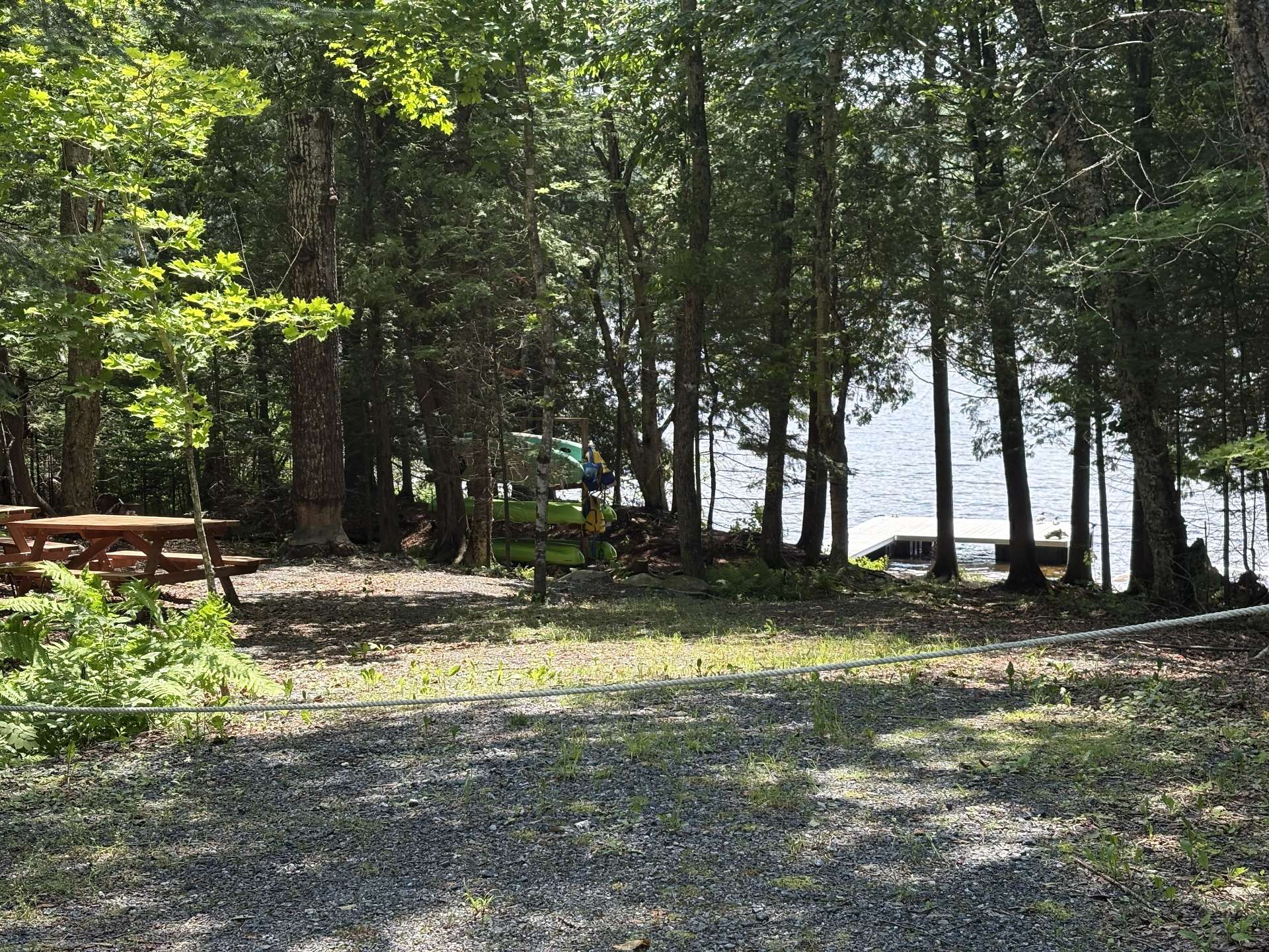Access to a body of water