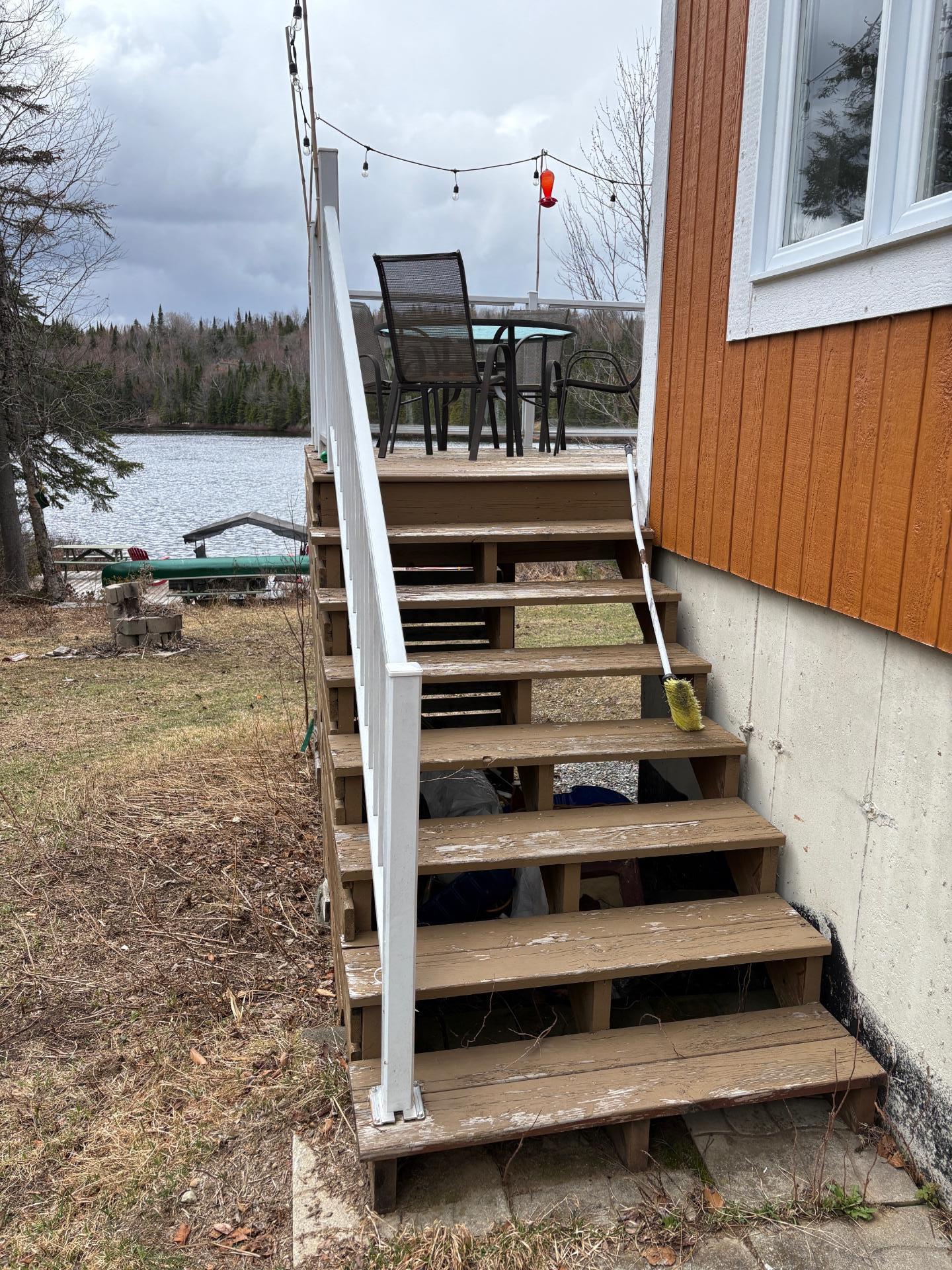 Escalier de terrasse