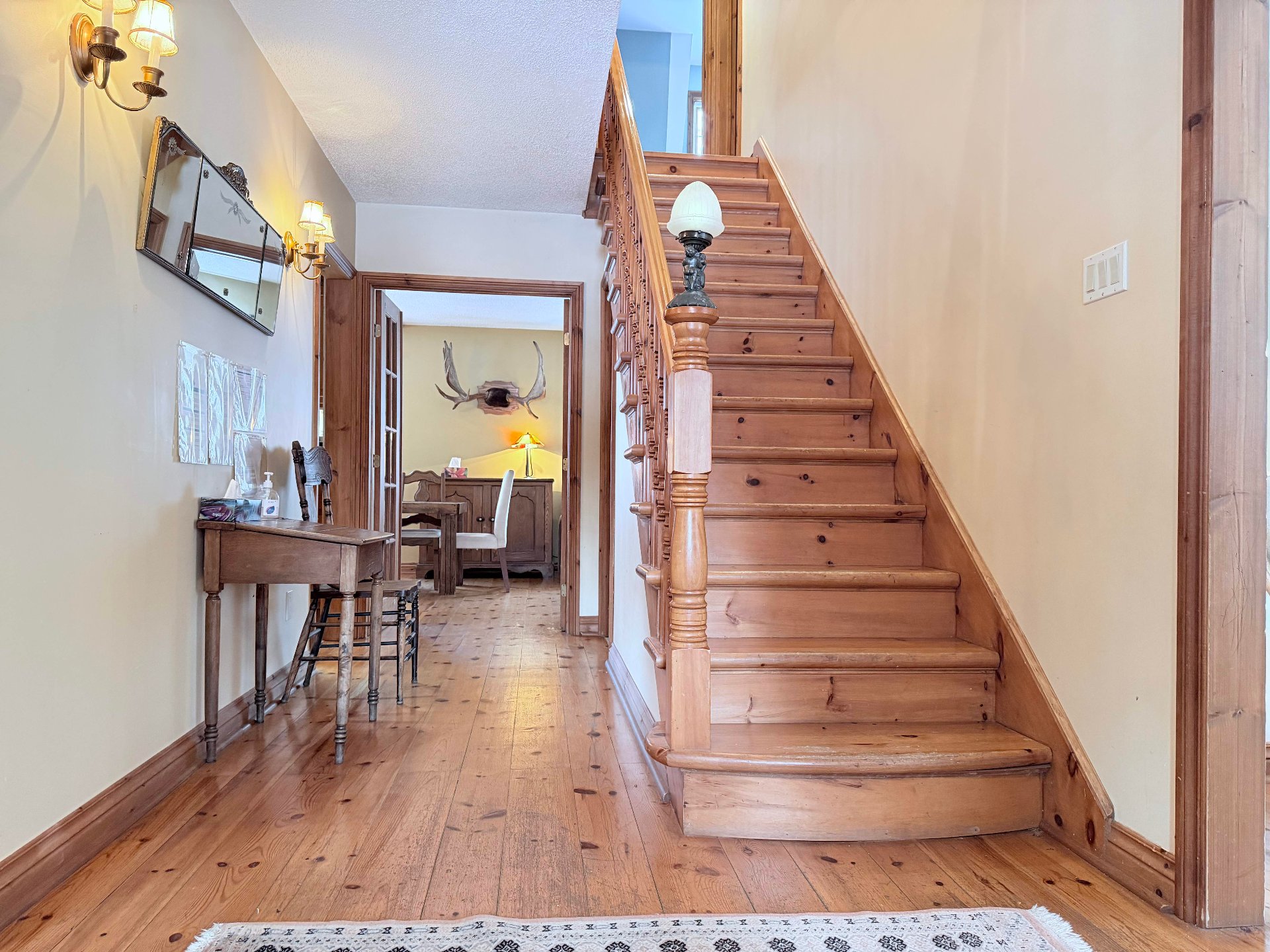 first level corridor