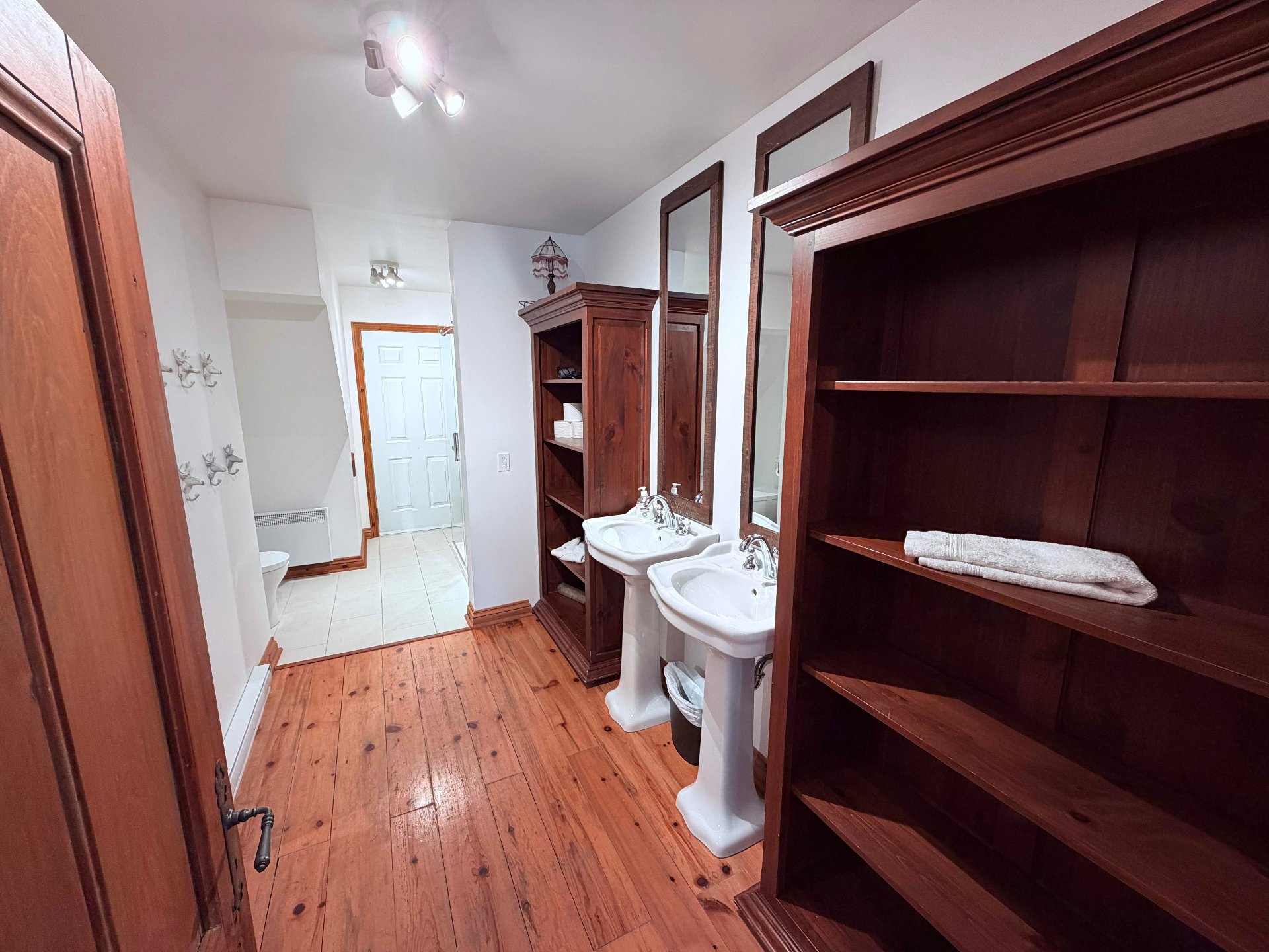 Bathroom adjoining the master bedroom