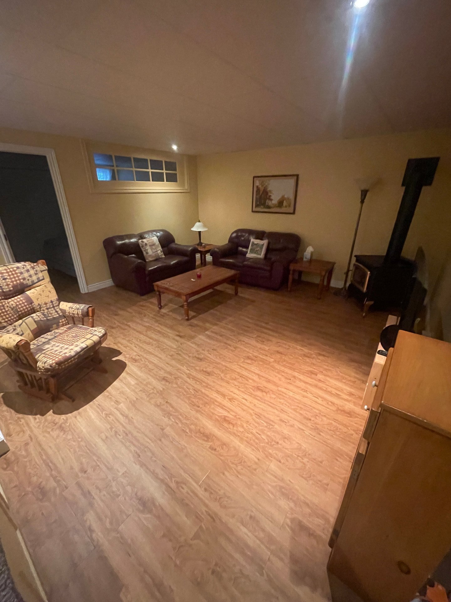 Salle familiale sous-sol