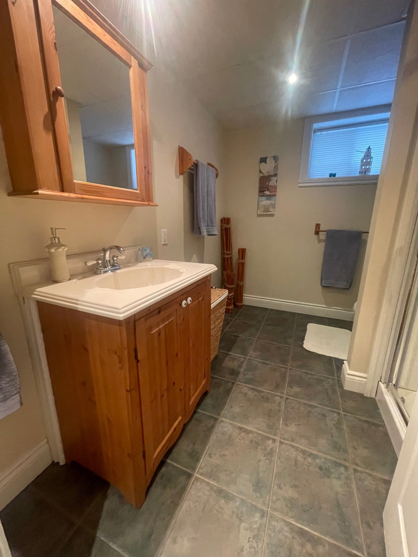 Salle de bain sous-sol