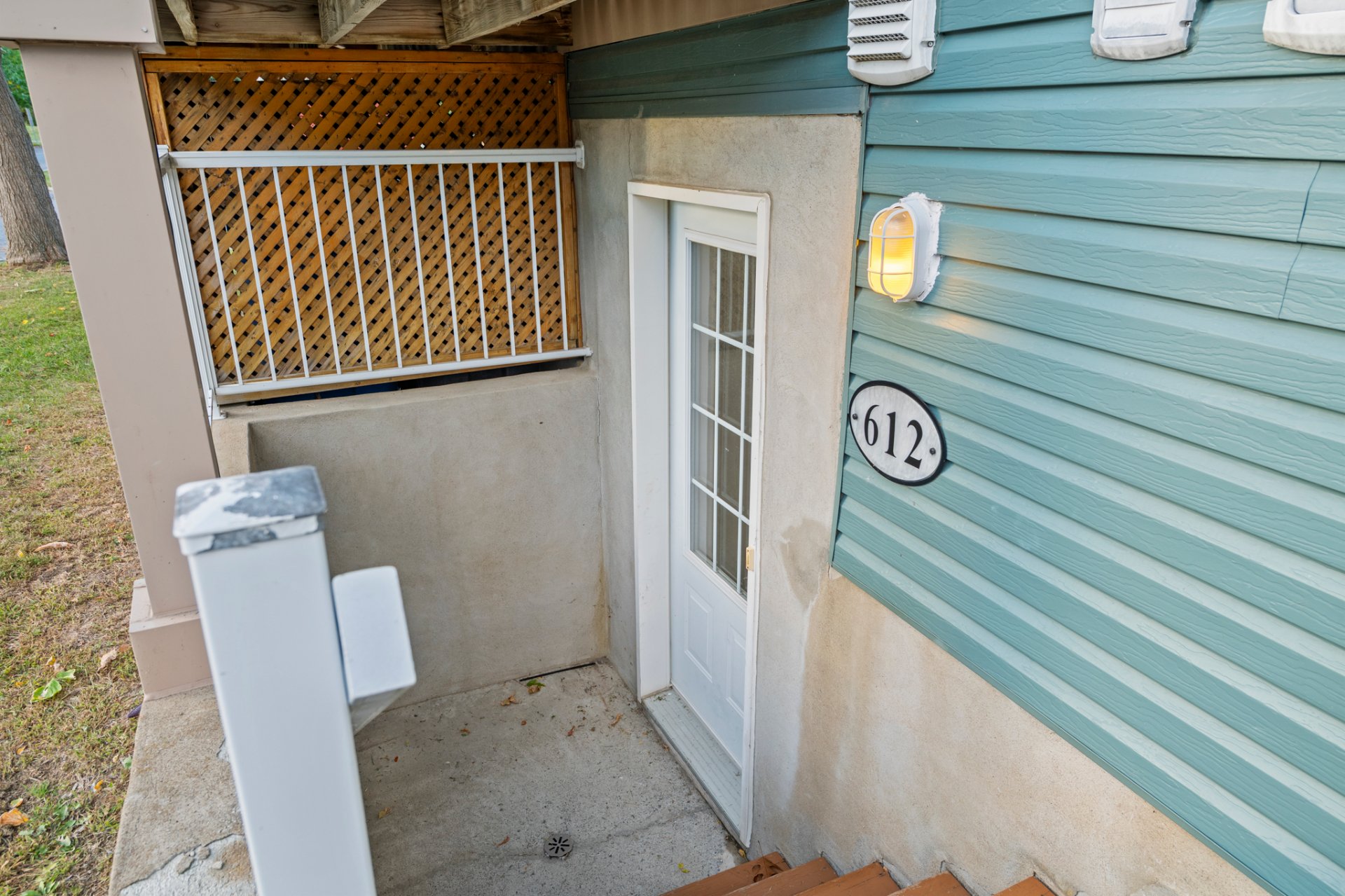 Exterior entrance