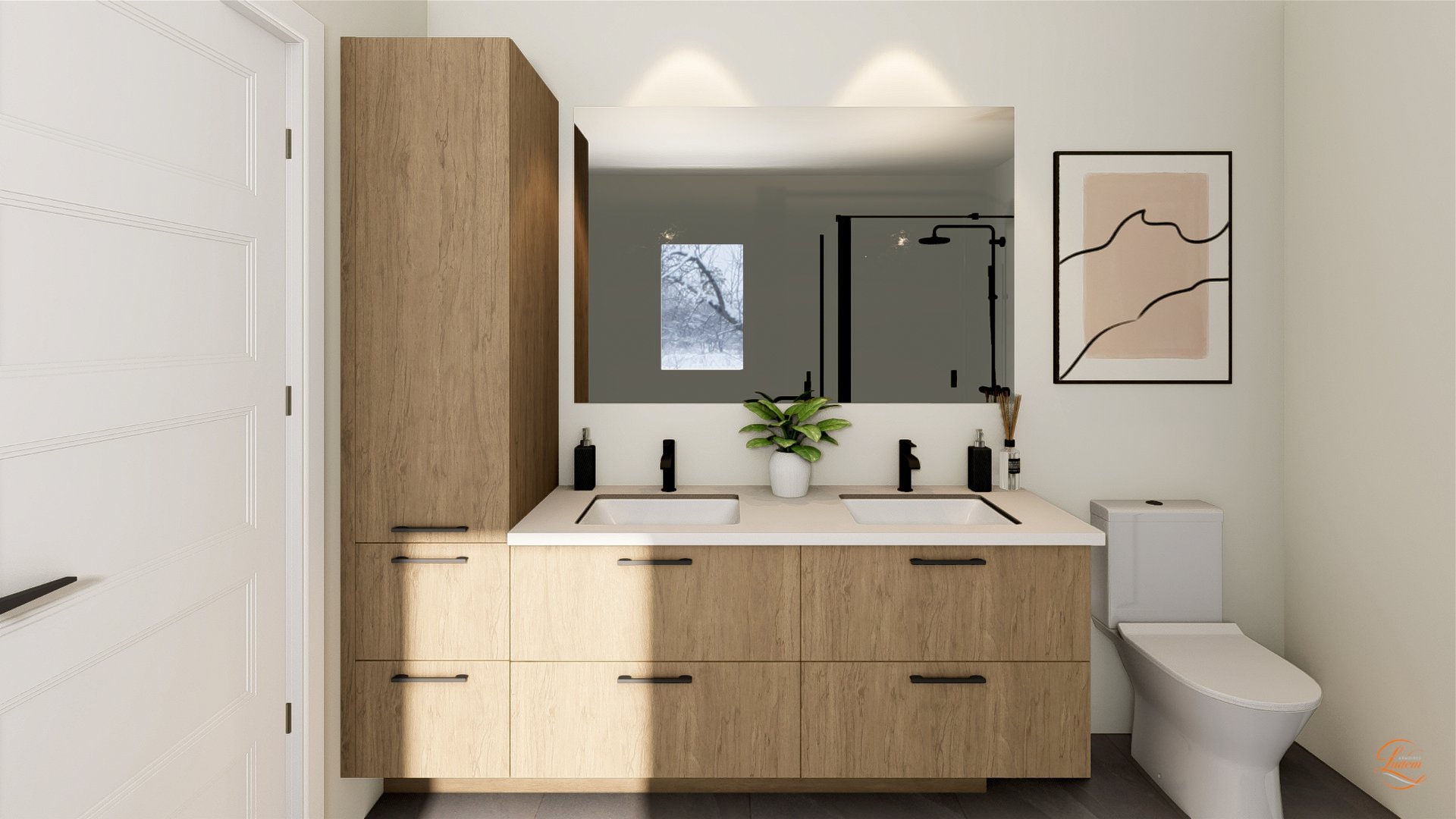 Salle de bains attenante à la CCP