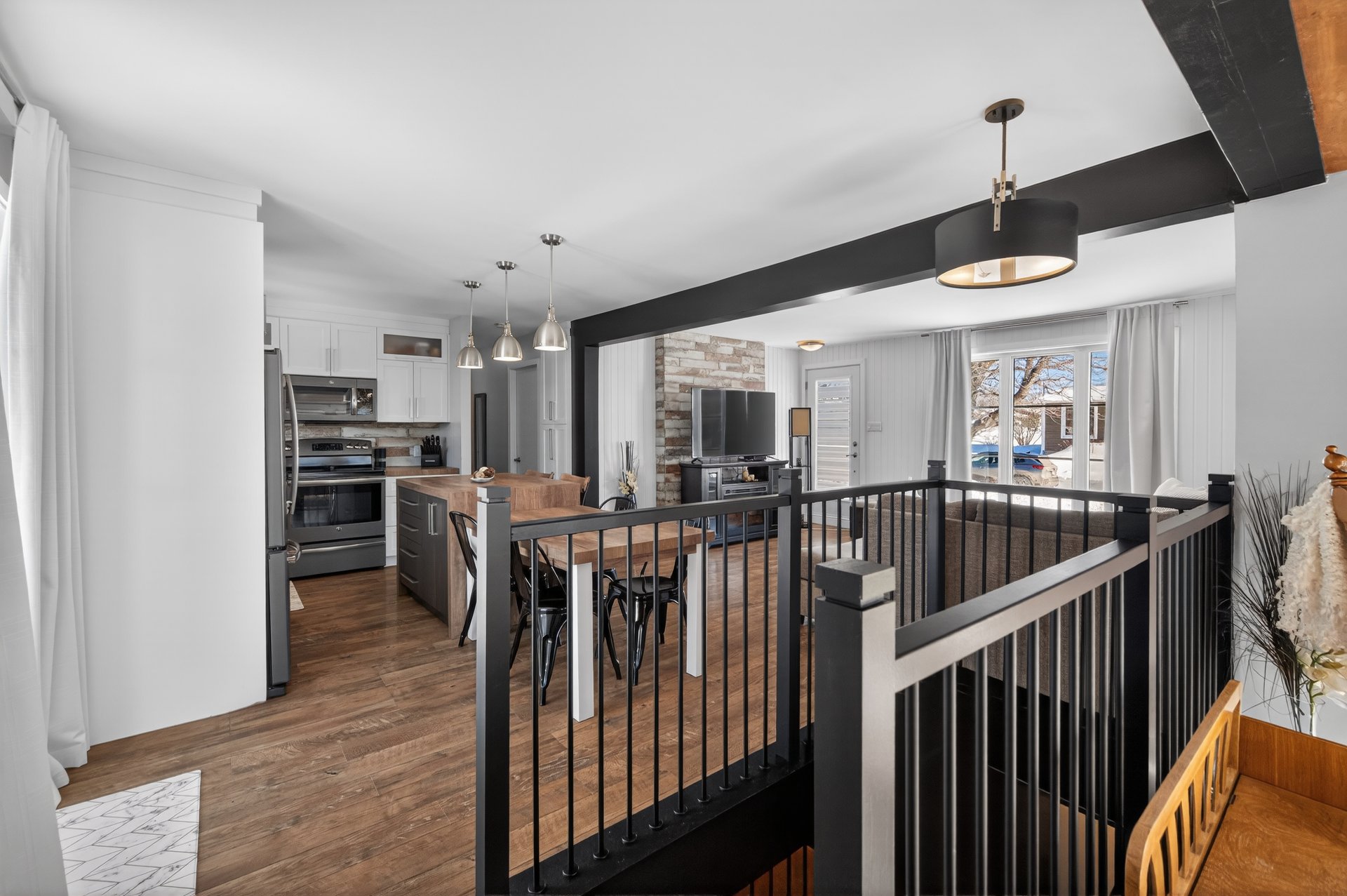 À aire ouverte au goût du jour