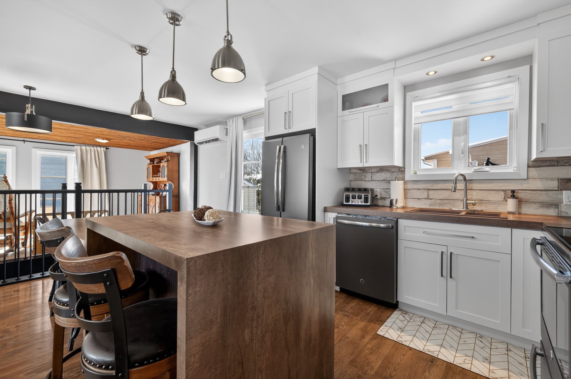 Grand ilôt pour plus de convivialité