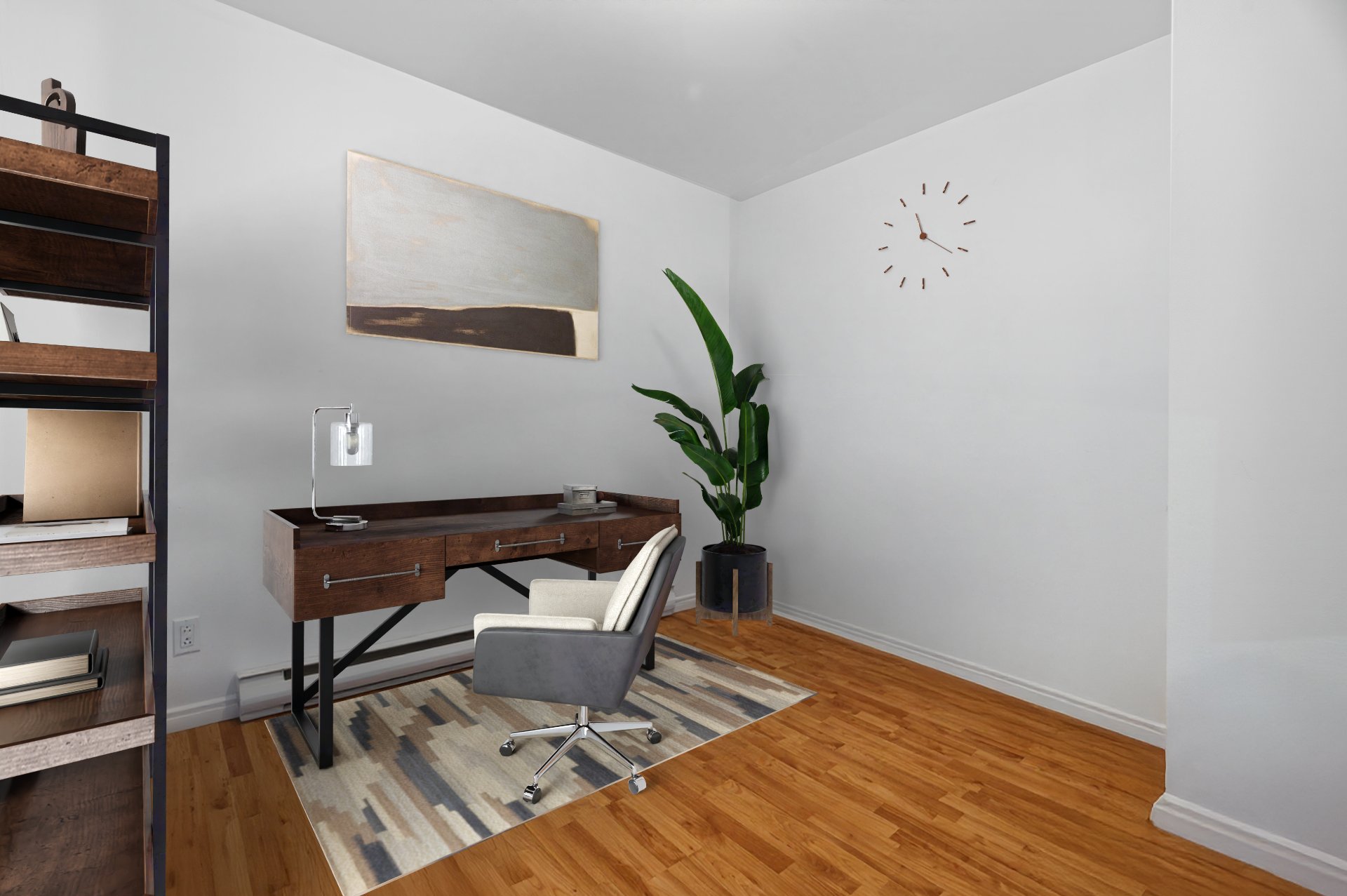 La pièce a été meublée par l'IA