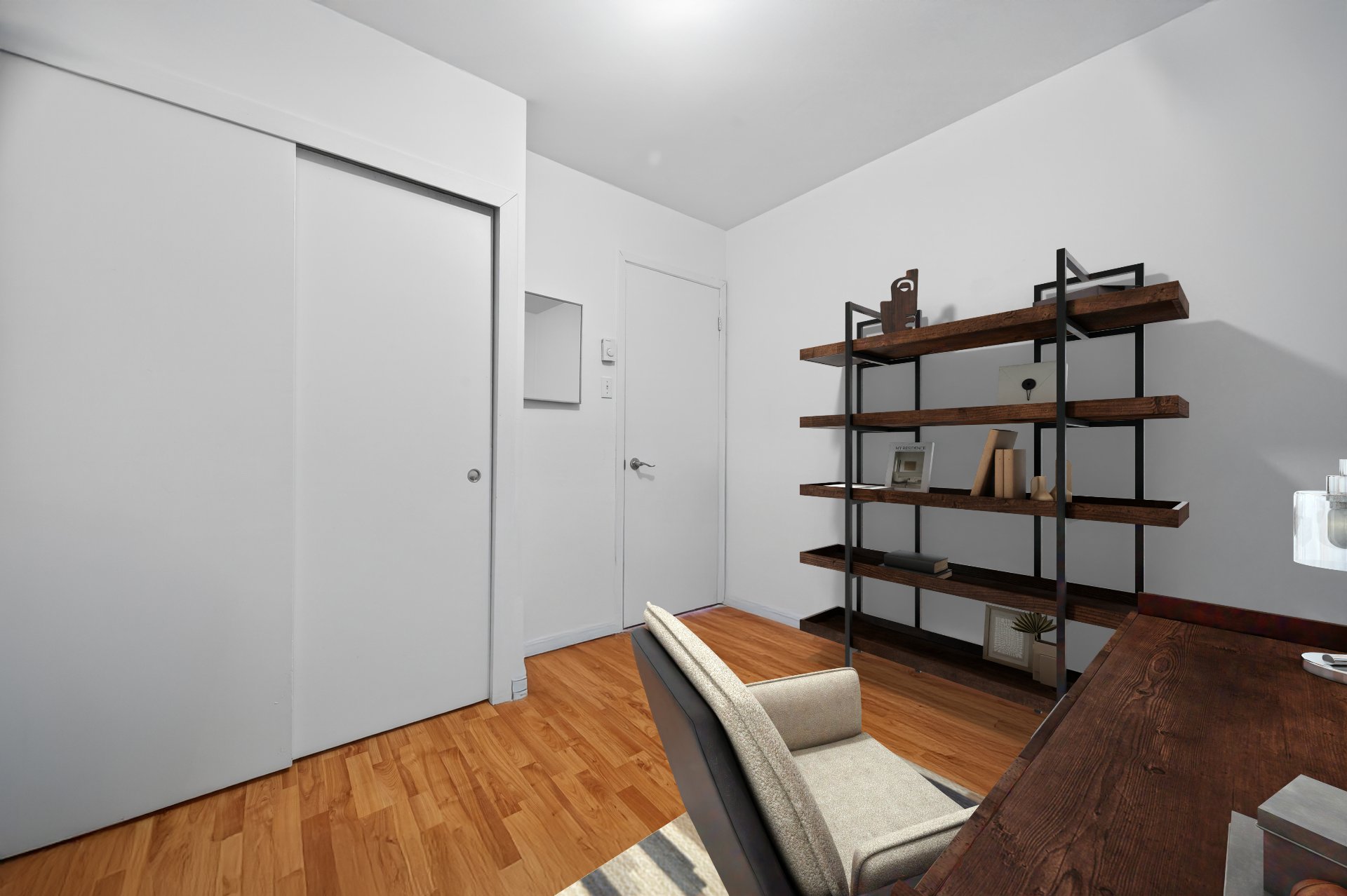 La pièce a été meublée par l'IA