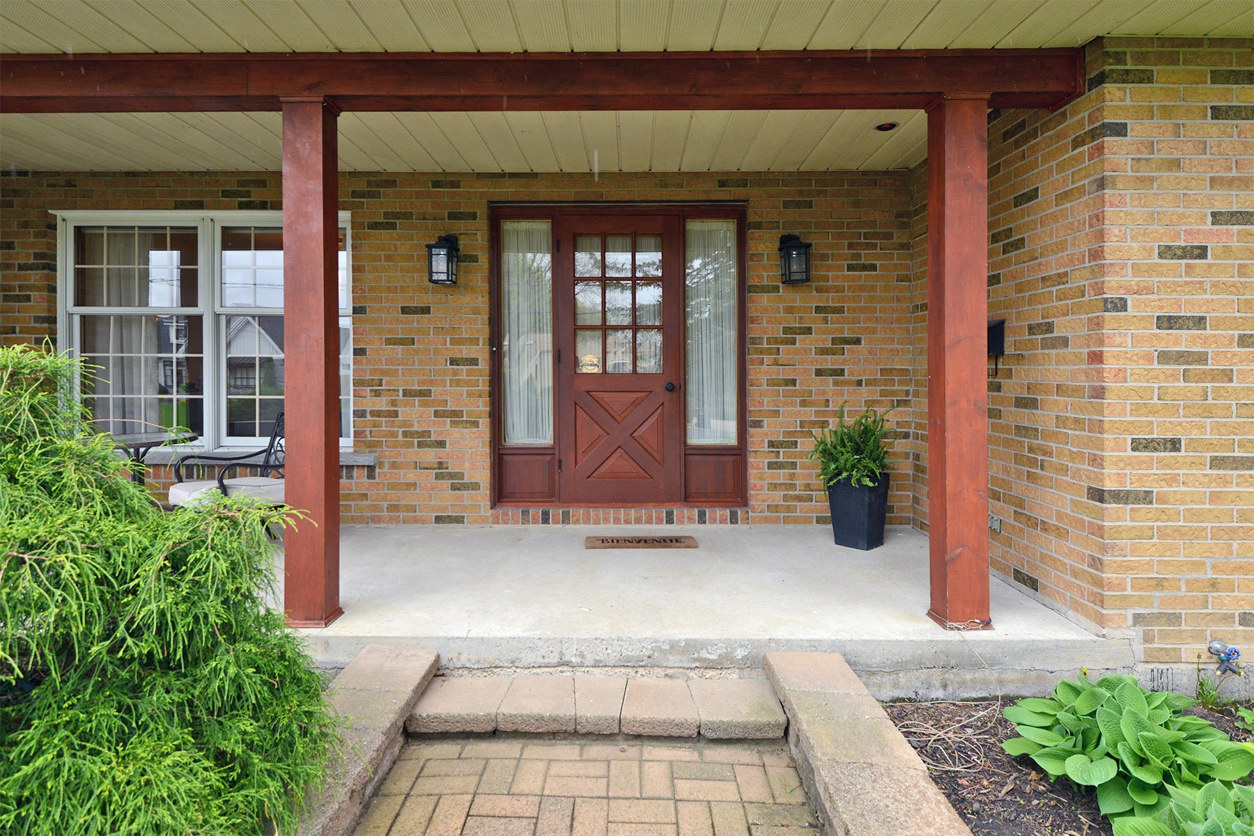 Exterior entrance